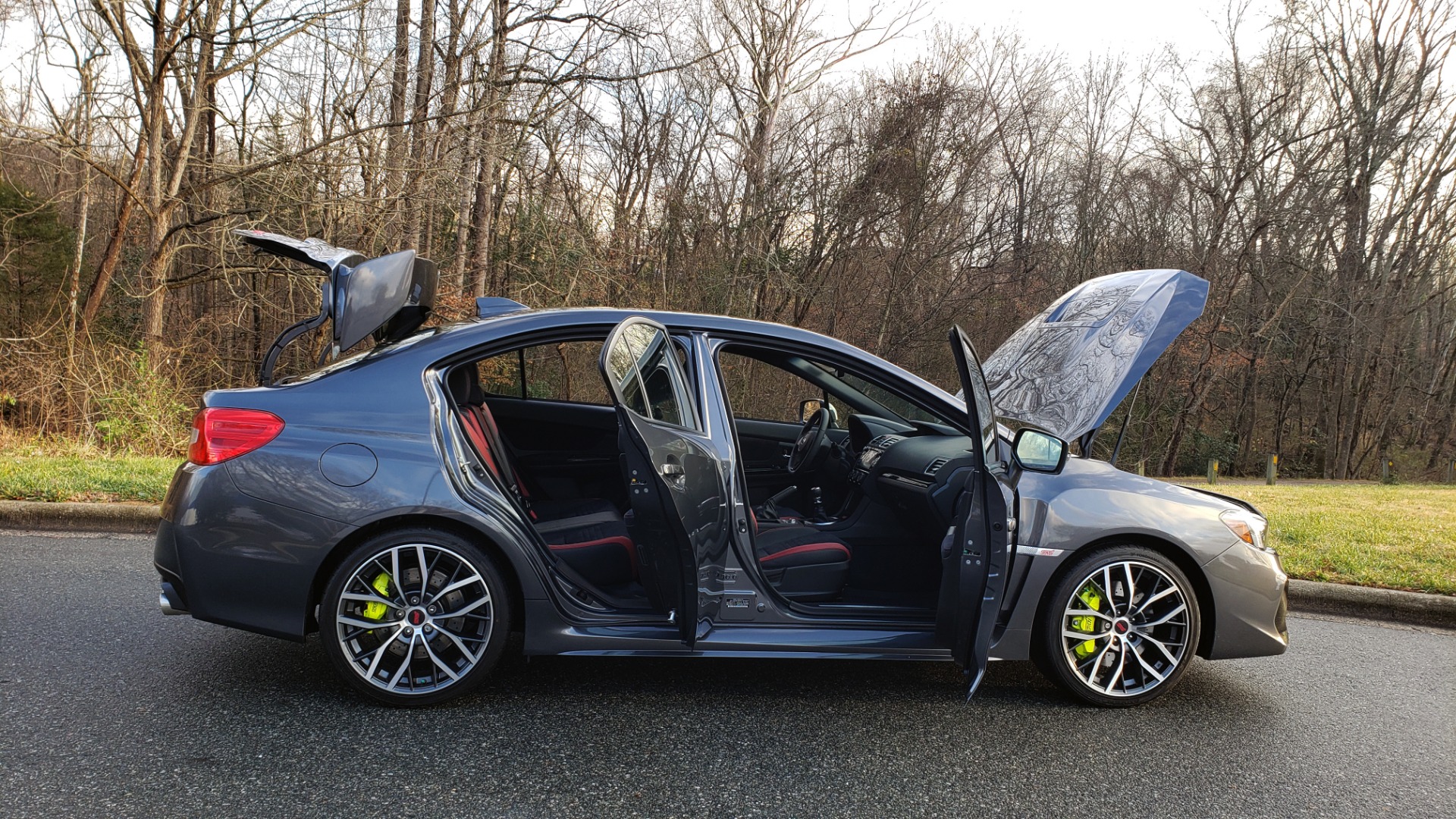 Used 2020 Subaru WRX STI 2.5L TURBO / 6-SPEED MANUAL / RECARO SEATS / REARVIEW for sale Sold at Formula Imports in Charlotte NC 28227 14