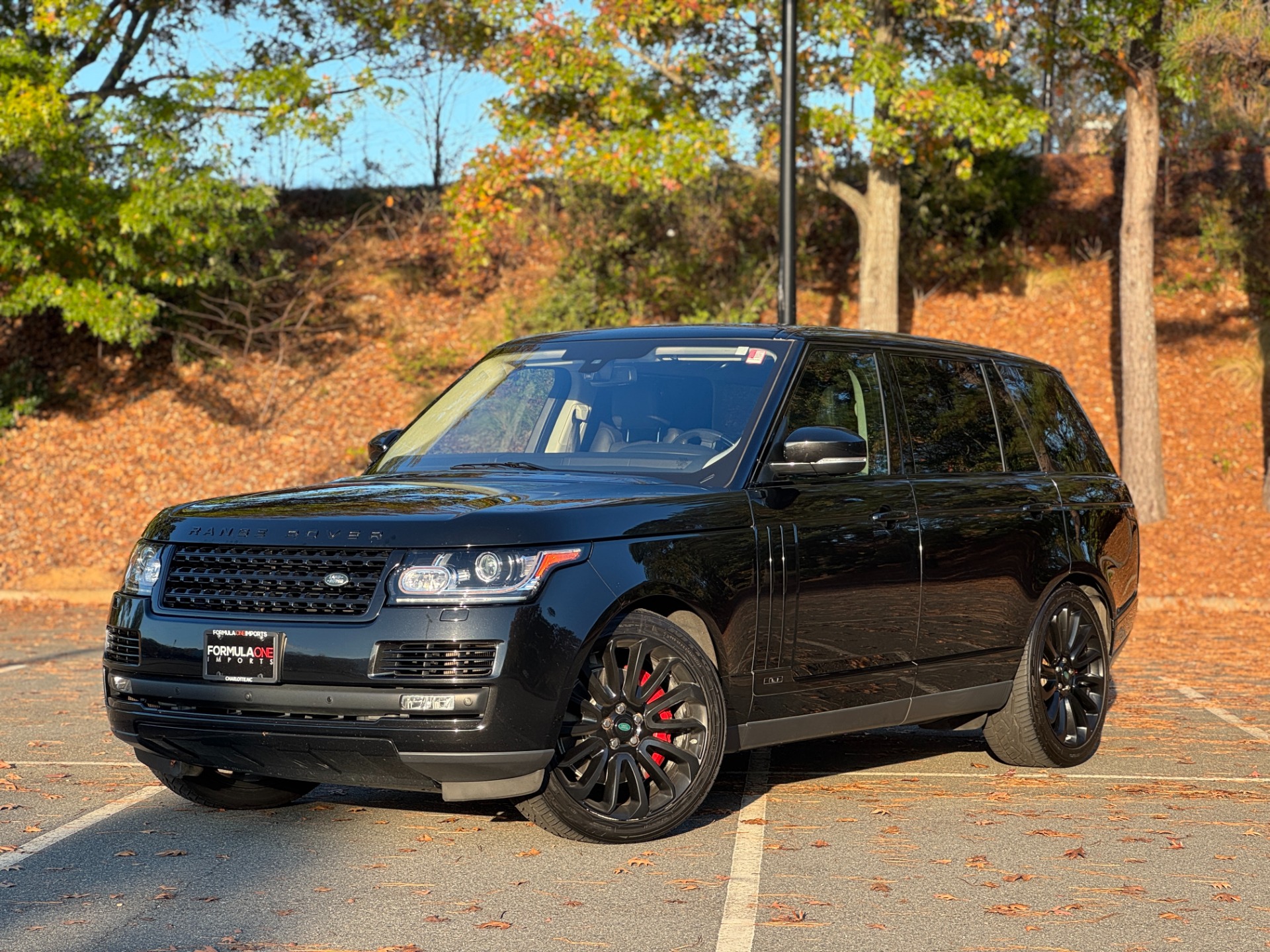 Used 2016 Land Rover RANGE ROVER SC V8 / LWB / NAV / PANO-ROOF / BURMESTER / REARVIEW for sale Sold at Formula Imports in Charlotte NC 28227 1