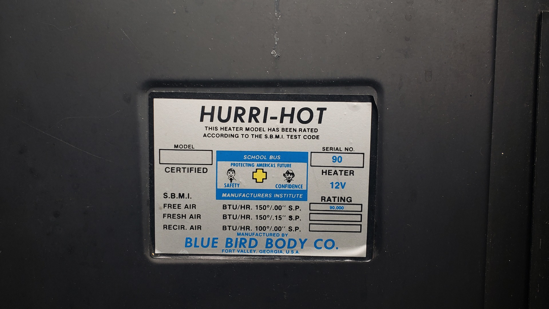 Used 1993 Chevrolet BLUEBIRD SCHOOL BUS 30' / CUMMINS DIESEL / AIR / GENERATOR for sale Sold at Formula Imports in Charlotte NC 28227 97