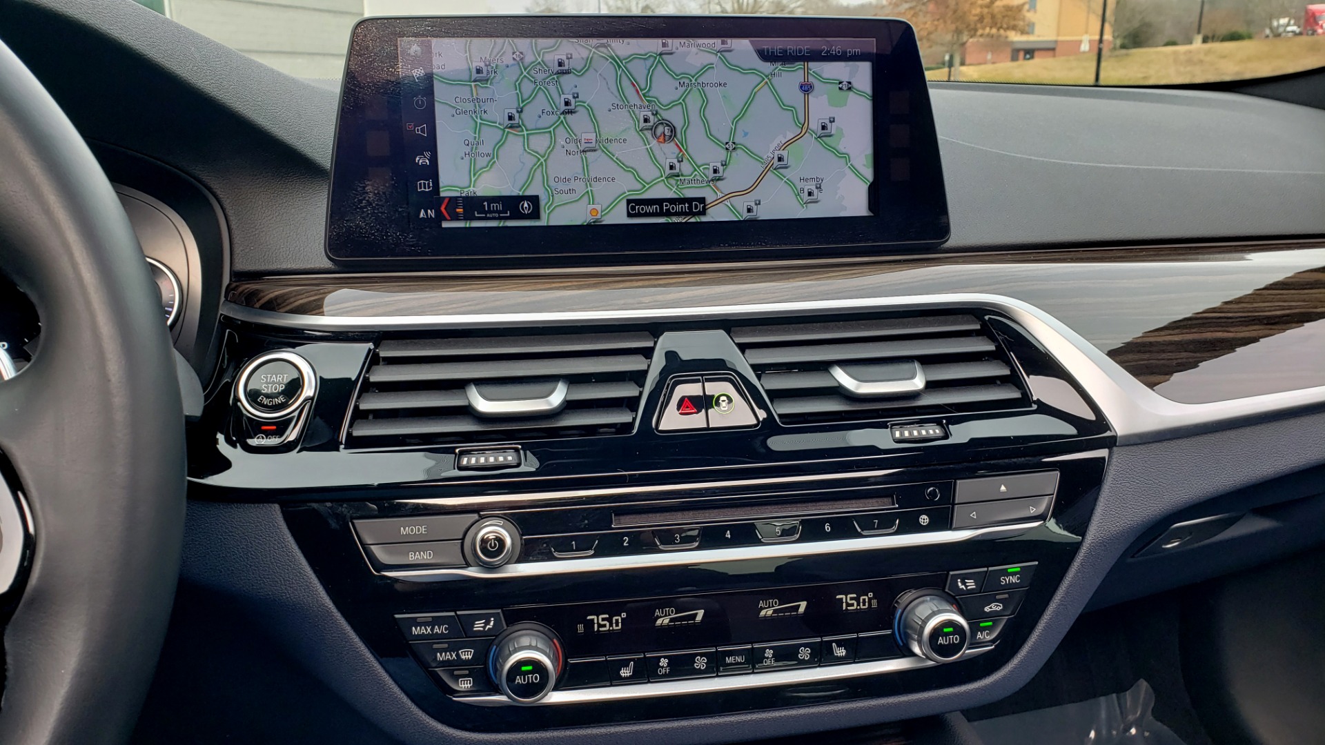 Used 2017 BMW 5 SERIES 530I PREMIUM / DRVR ASST PLUS / NAV / HUD / SUNROOF / REARVIEW for sale Sold at Formula Imports in Charlotte NC 28227 49