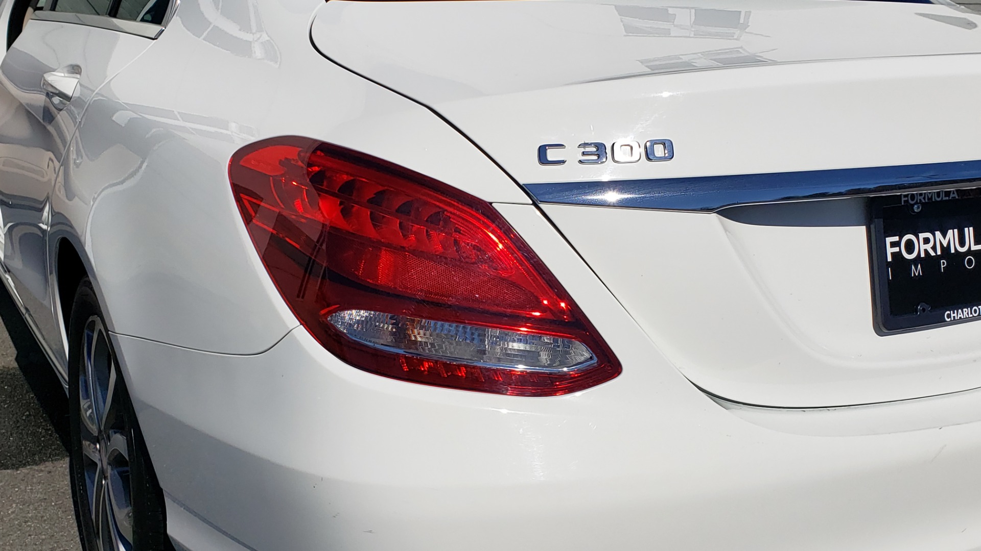 Used 2017 Mercedes-Benz C-CLASS C300 / 2.0L / 7-SPD AUTO / BSA / PANO-ROOF / REARVIEW for sale Sold at Formula Imports in Charlotte NC 28227 24