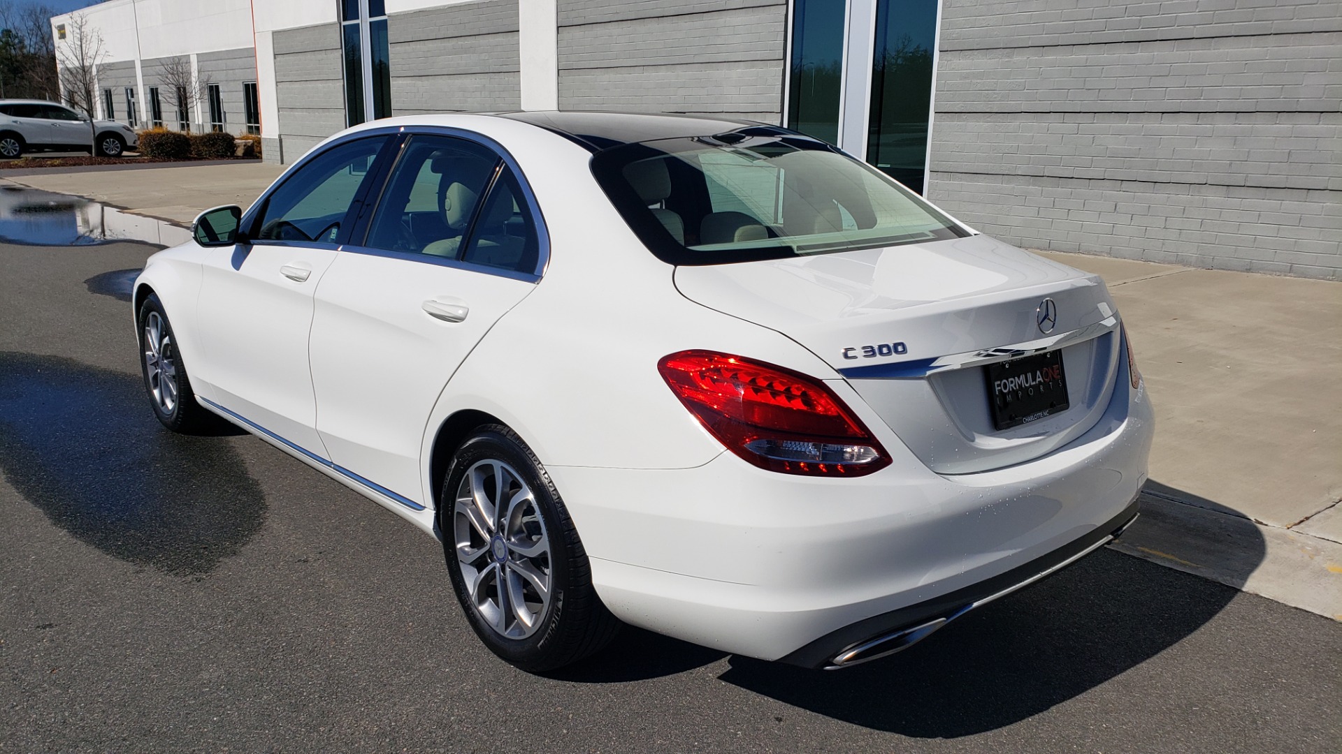 Used 2017 Mercedes-Benz C-CLASS C300 / 2.0L / 7-SPD AUTO / BSA / PANO-ROOF / REARVIEW for sale Sold at Formula Imports in Charlotte NC 28227 3
