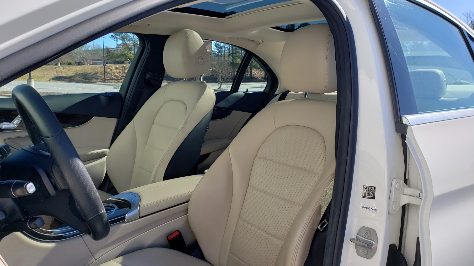 Used 2017 Mercedes-Benz C-CLASS C300 / 2.0L / 7-SPD AUTO / BSA / PANO-ROOF / REARVIEW for sale Sold at Formula Imports in Charlotte NC 28227 30