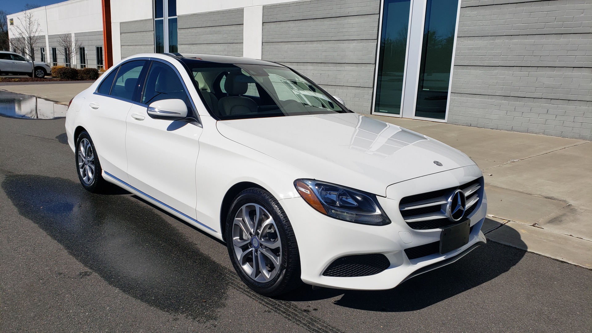 Used 2017 Mercedes-Benz C-CLASS C300 / 2.0L / 7-SPD AUTO / BSA / PANO-ROOF / REARVIEW for sale Sold at Formula Imports in Charlotte NC 28227 4