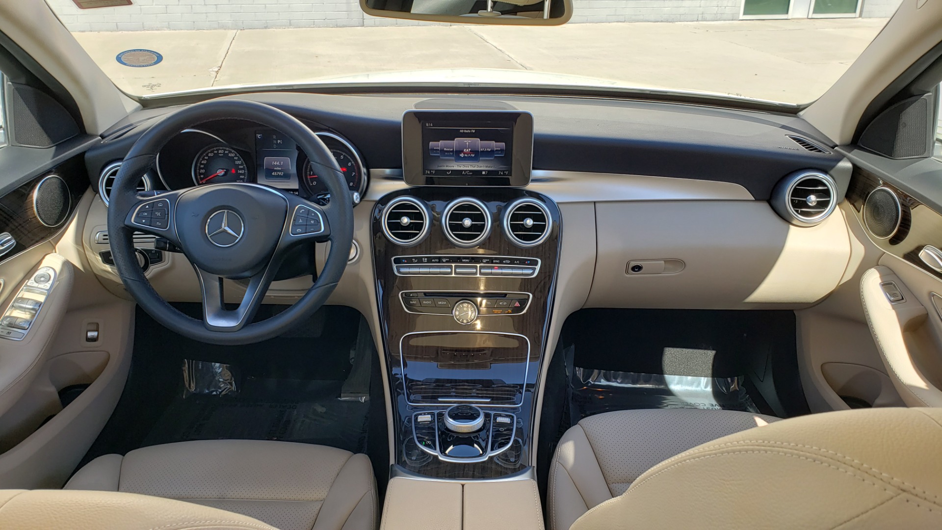 Used 2017 Mercedes-Benz C-CLASS C300 / 2.0L / 7-SPD AUTO / BSA / PANO-ROOF / REARVIEW for sale Sold at Formula Imports in Charlotte NC 28227 70