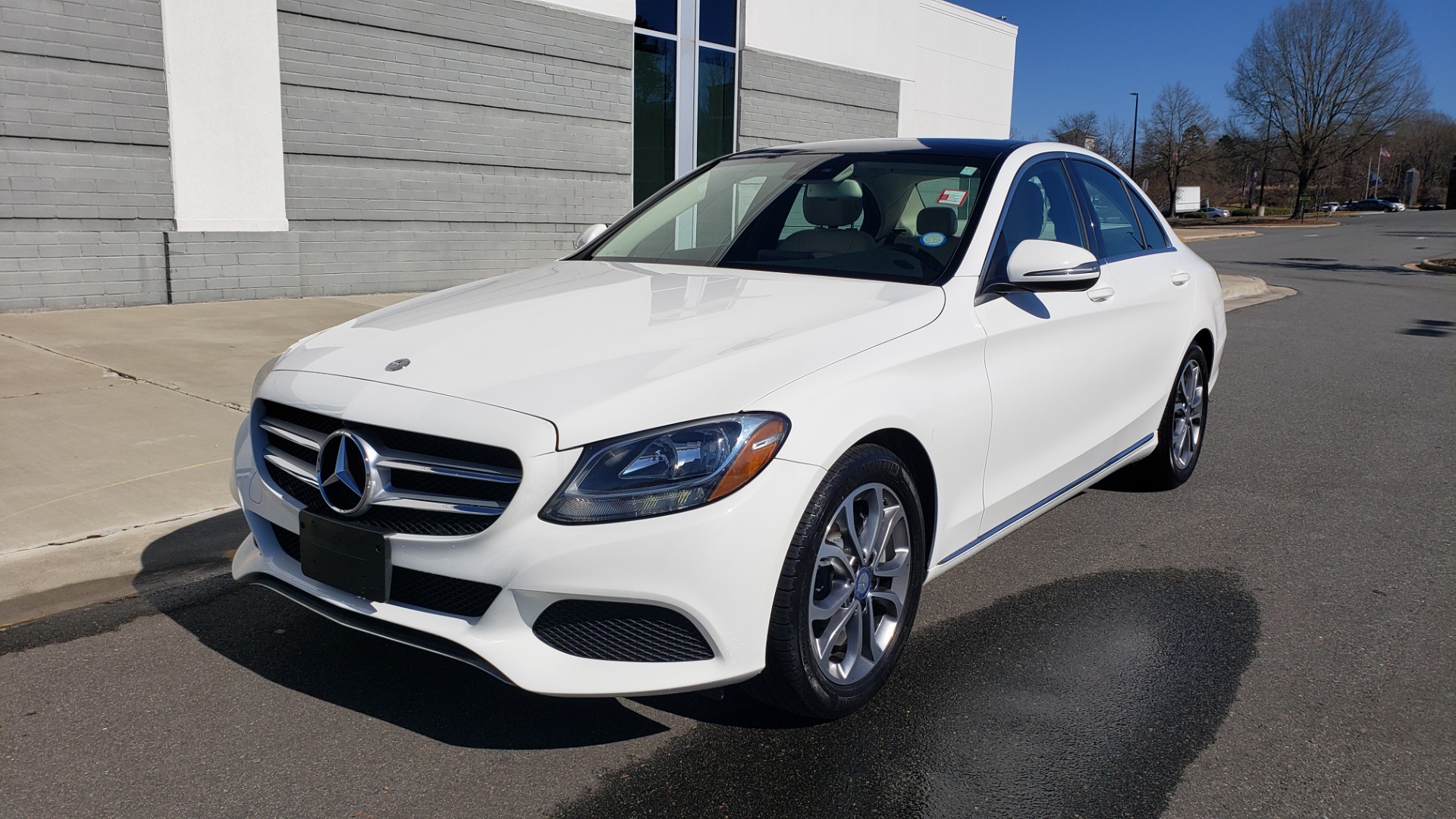 Used 2017 Mercedes-Benz C-CLASS C300 / 2.0L / 7-SPD AUTO / BSA / PANO-ROOF / REARVIEW for sale Sold at Formula Imports in Charlotte NC 28227 1