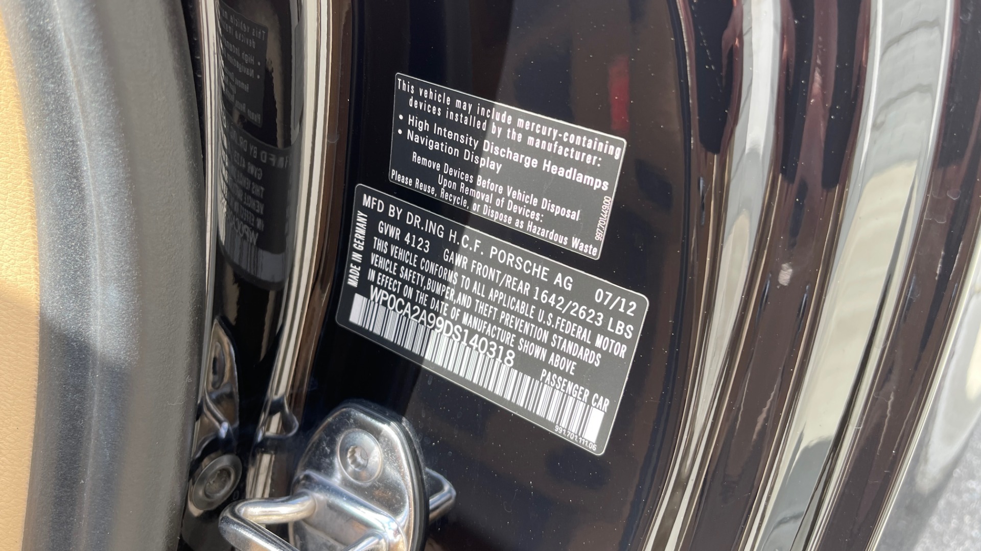 Used 2013 Porsche 911 CARRERA CABRIOLET / PDK / NAV / BOSE / HTD STS / PDLS for sale Sold at Formula Imports in Charlotte NC 28227 95