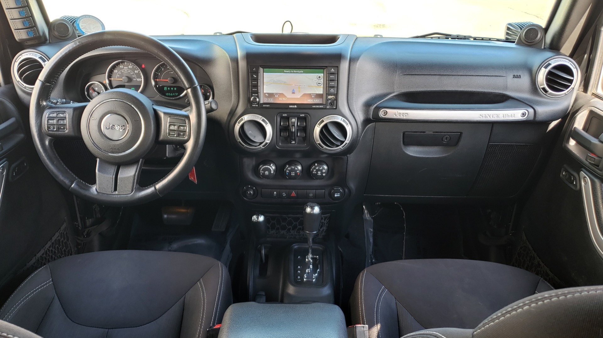 Used 2014 Jeep WRANGLER UNLIMITED SAHARA 4X4 / 3.6L V6 / 5-SPD AUTO / NAV / TOW PKG / SOFT-TOP for sale Sold at Formula Imports in Charlotte NC 28227 75