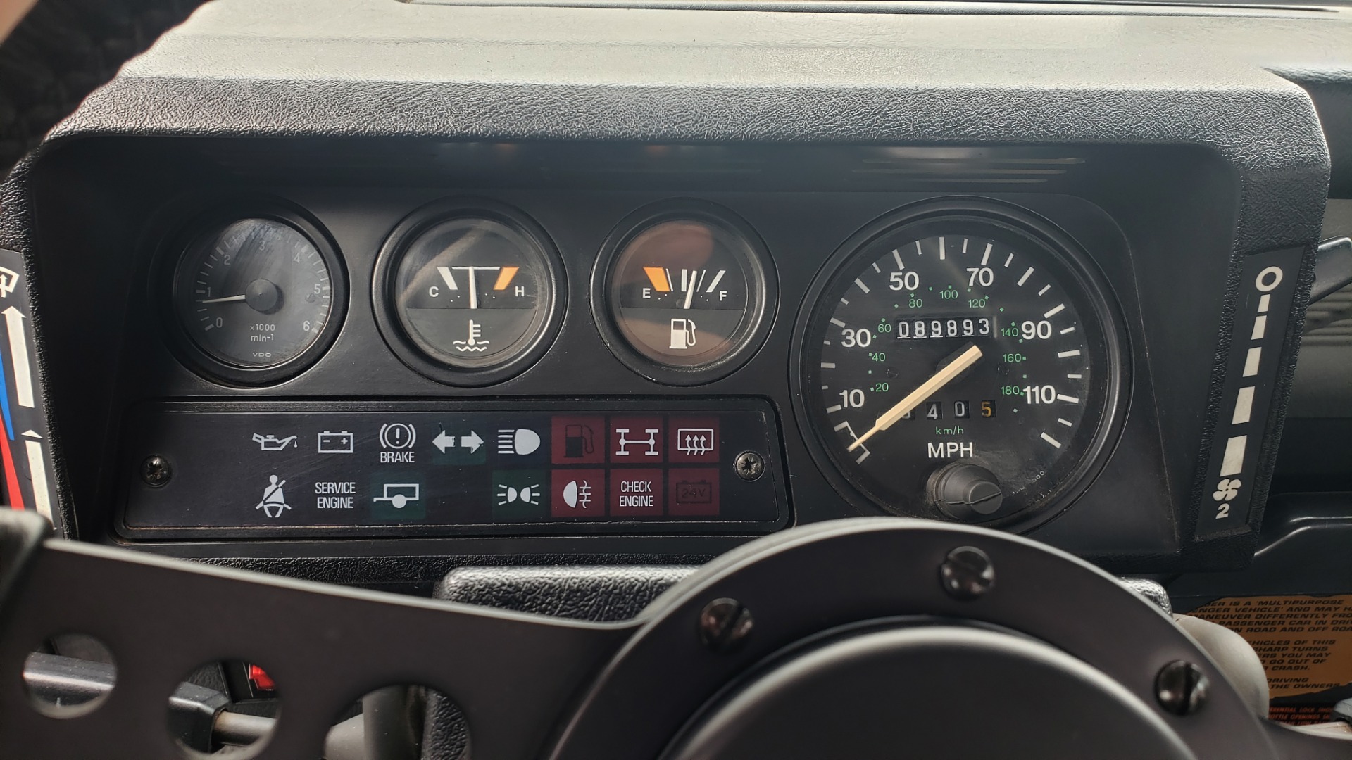 Used 1995 Land Rover DEFENDER 90 4x4 / 3.9L V8 / SOFT-TOP / 5-SPD MANUAL / RUNS GREAT for sale Sold at Formula Imports in Charlotte NC 28227 79