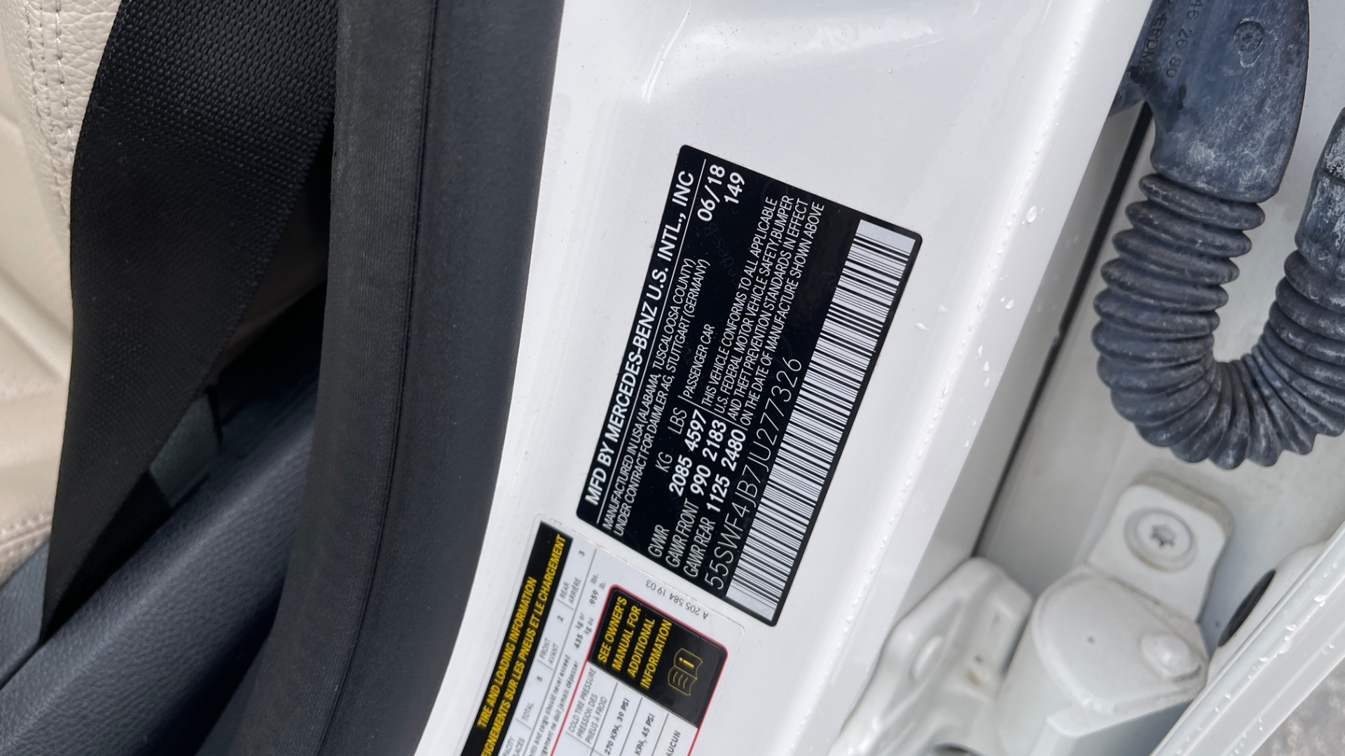 Used 2018 Mercedes-Benz C-Class C 300 / PREMIUM PACKAGE / 18IN WHEELS / HEATED FRONT SEATS / LED HEADLIGHTS for sale Sold at Formula Imports in Charlotte NC 28227 18