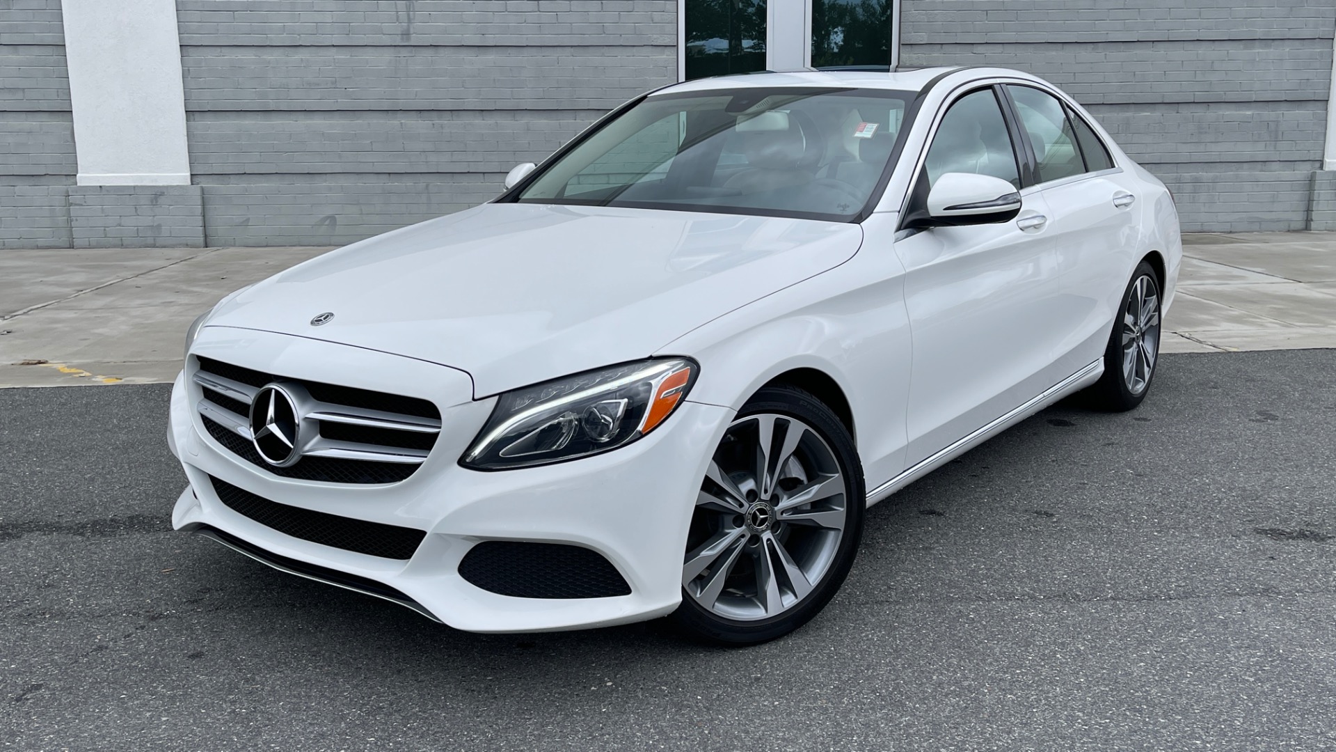 Used 2018 Mercedes-Benz C-Class C 300 / PREMIUM PACKAGE / 18IN WHEELS / HEATED FRONT SEATS / LED HEADLIGHTS for sale $27,495 at Formula Imports in Charlotte NC 28227 1