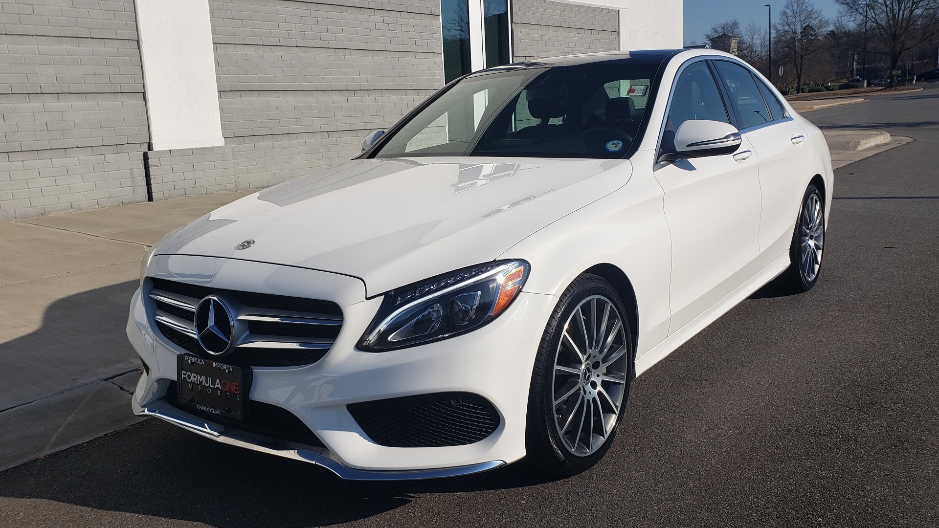 Used 2018 Mercedes-Benz C-Class C 300 PREMIUM / NAV / PANO-ROOF / AMG LINE / MULTIMEDIA for sale Sold at Formula Imports in Charlotte NC 28227 3