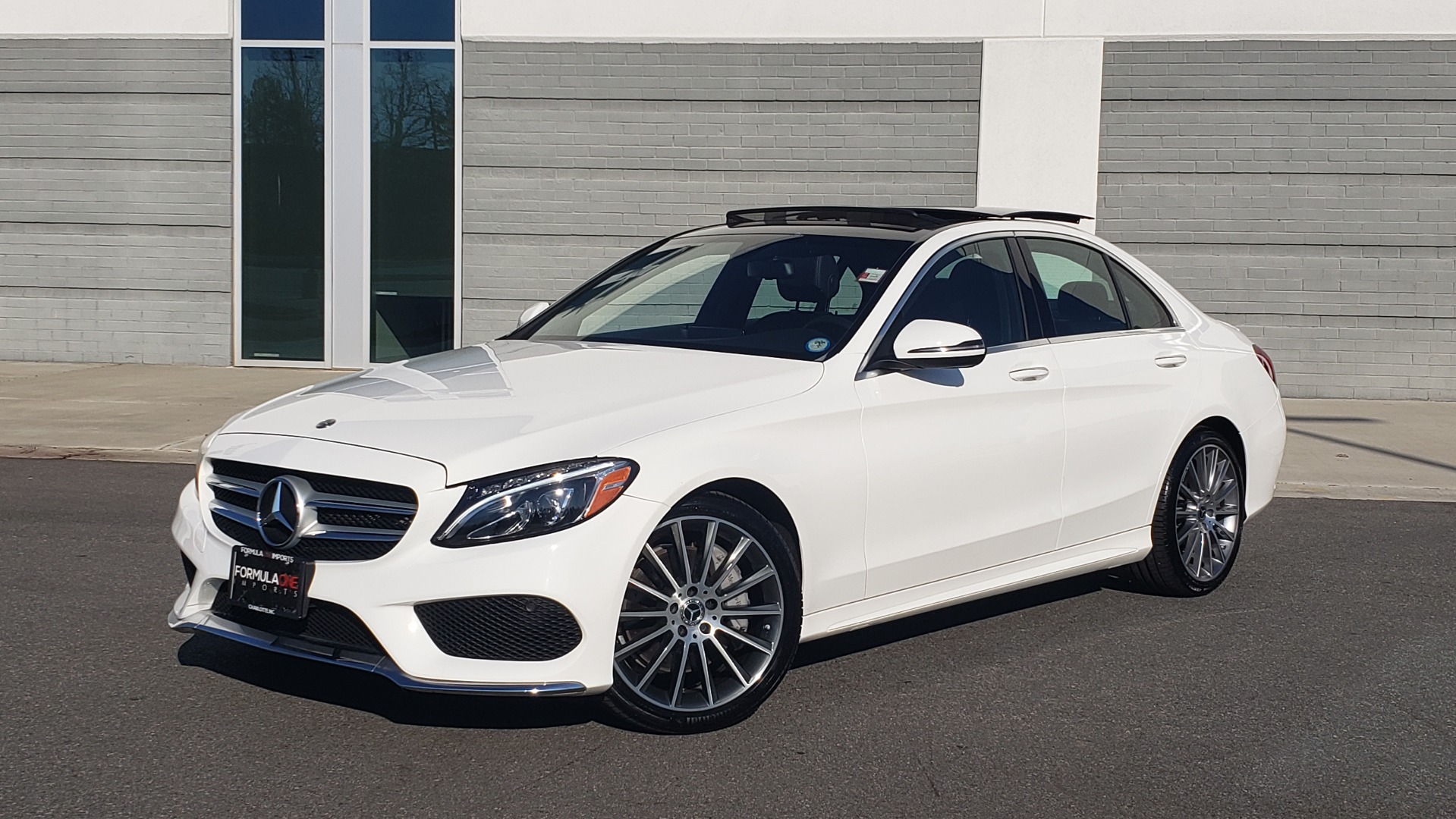 Used 2018 Mercedes-Benz C-Class C 300 PREMIUM / NAV / PANO-ROOF / AMG LINE / MULTIMEDIA for sale Sold at Formula Imports in Charlotte NC 28227 1
