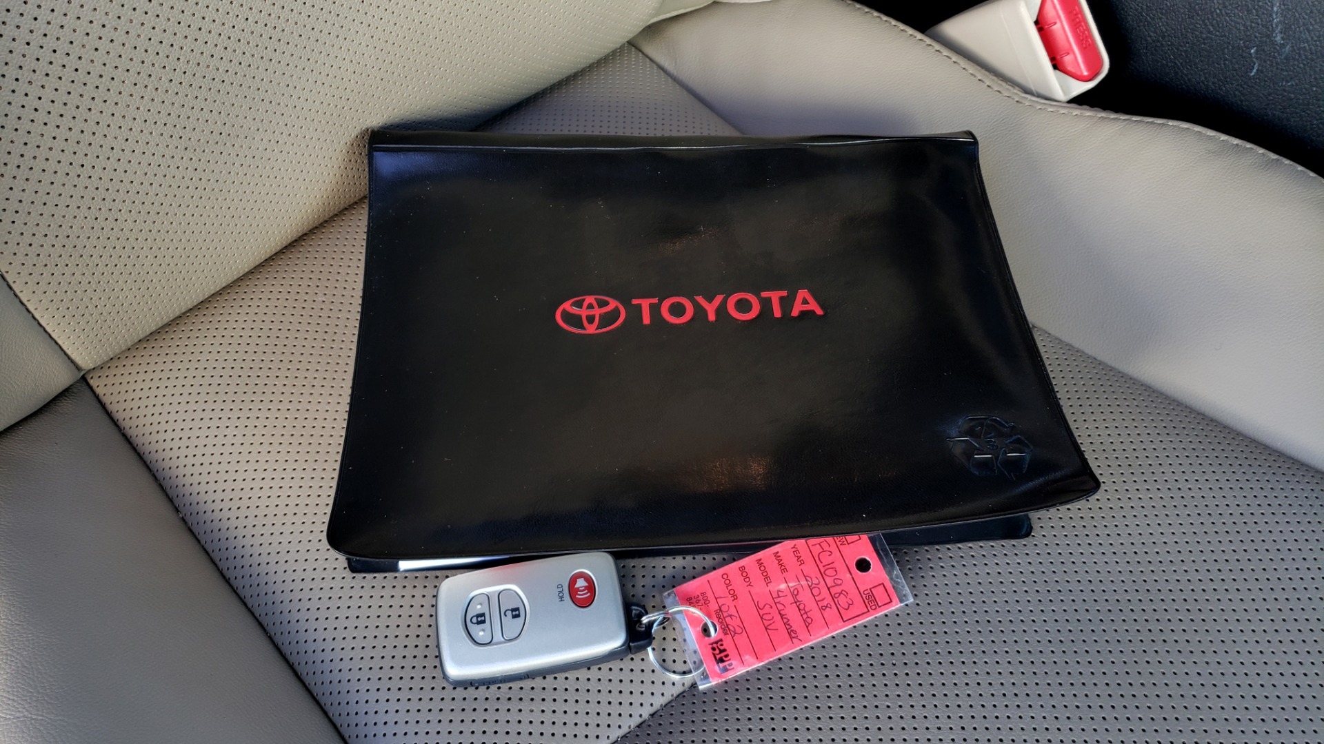 Used 2018 Toyota 4RUNNER LIMITED 4X4 / 4.0 V6 / AUTO / NAV / SUNROOF / REARVIEW for sale Sold at Formula Imports in Charlotte NC 28227 92