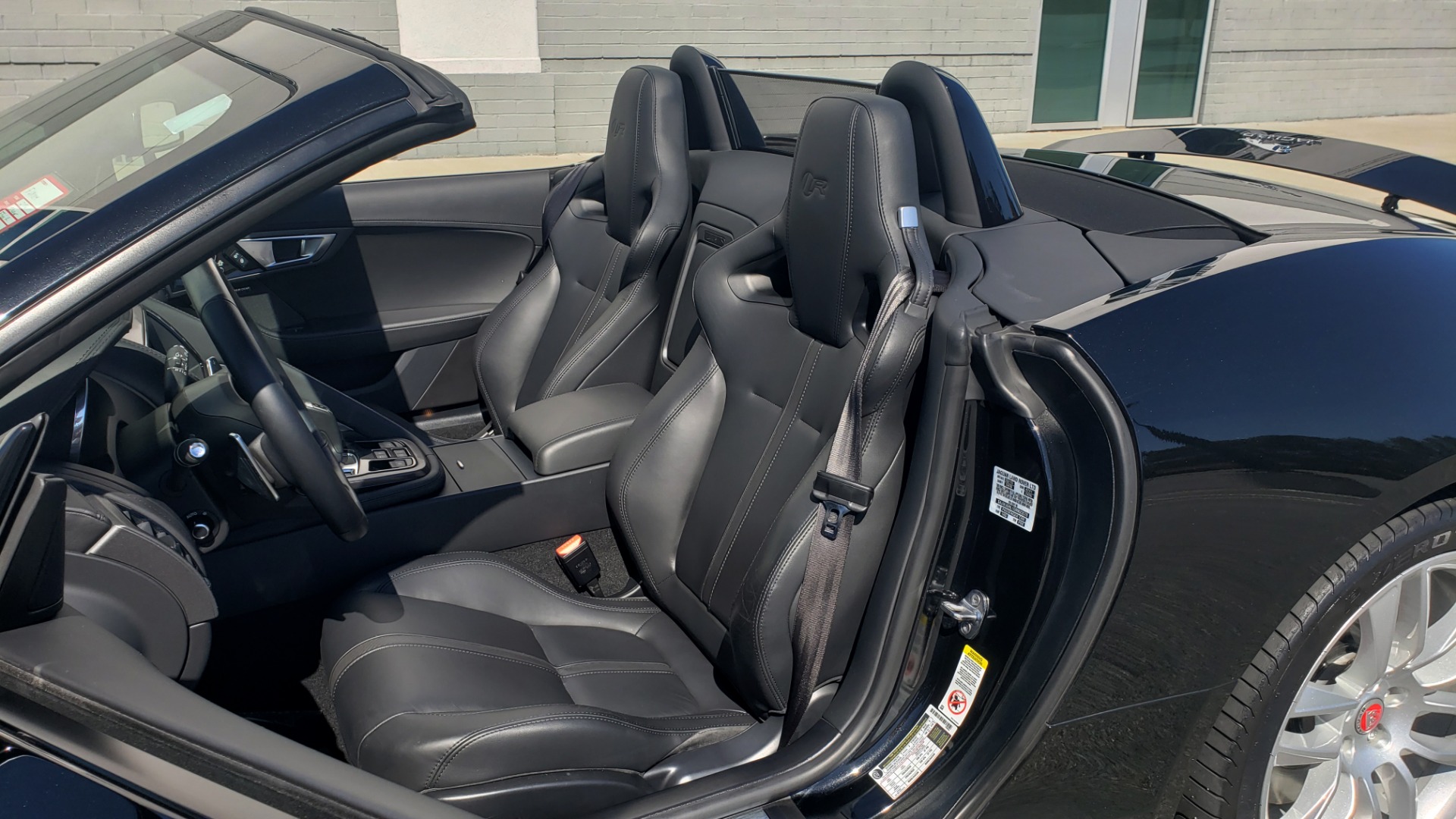 Used 2016 Jaguar F-TYPE R CONVERTIBLE / SC 5.0L 550HP / VISION PACK 3 / BSM / REARVIEW for sale Sold at Formula Imports in Charlotte NC 28227 24