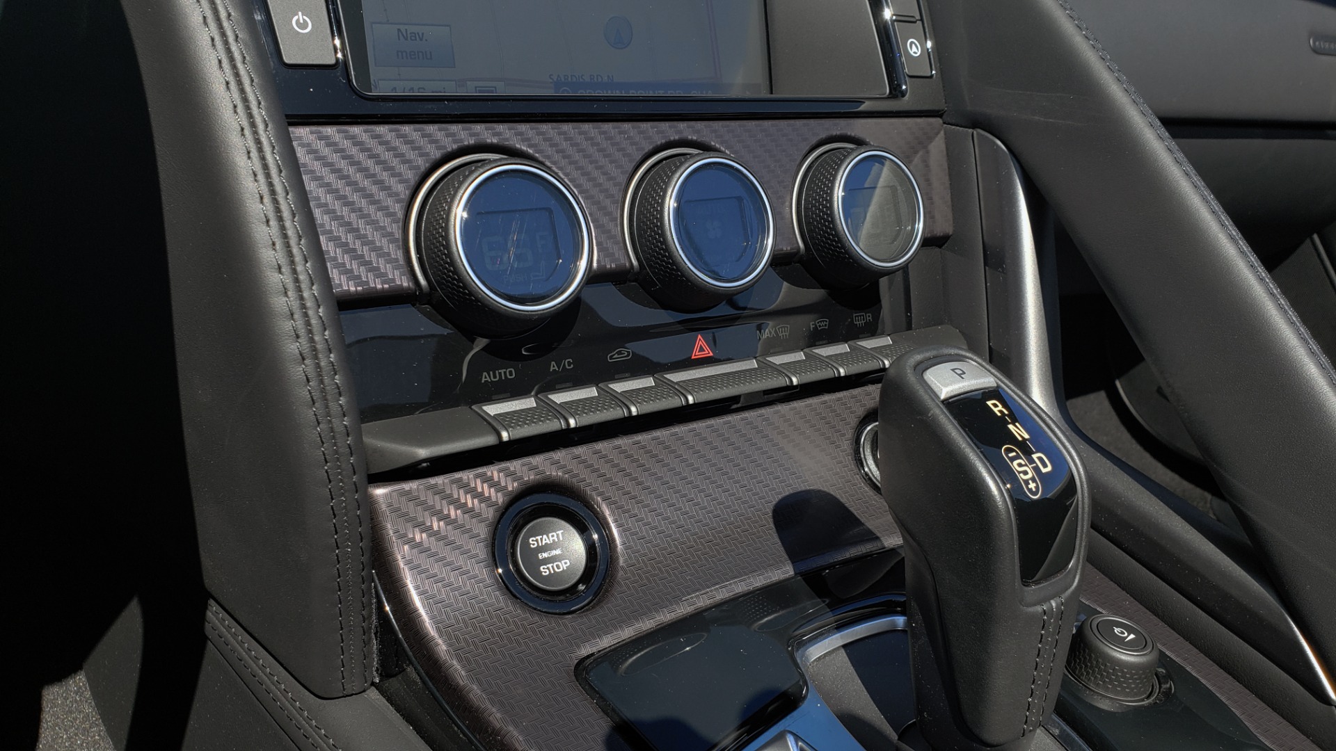 Used 2016 Jaguar F-TYPE R CONVERTIBLE / SC 5.0L 550HP / VISION PACK 3 / BSM / REARVIEW for sale Sold at Formula Imports in Charlotte NC 28227 74