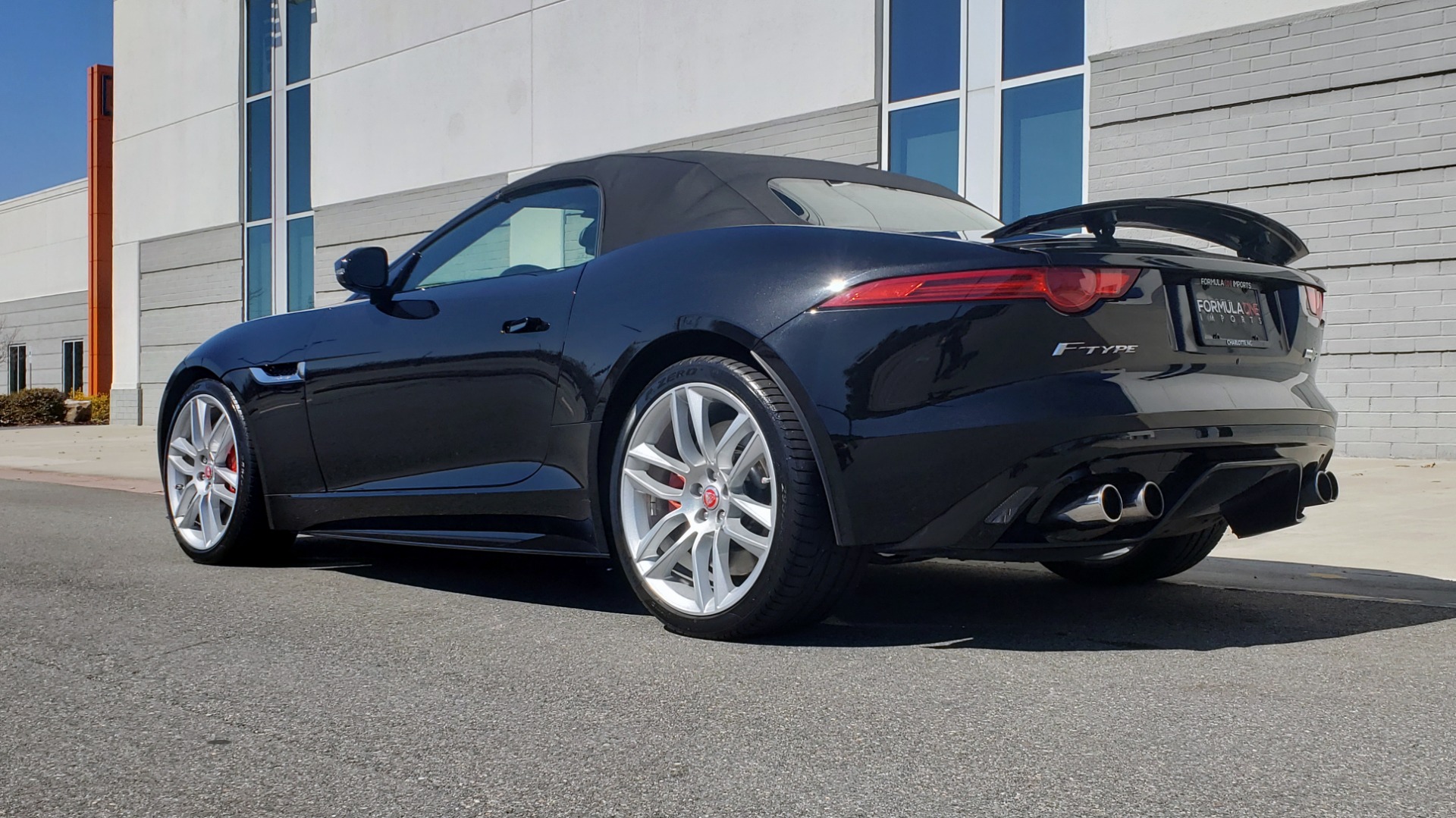 Used 2016 Jaguar F-TYPE R CONVERTIBLE / SC 5.0L 550HP / VISION PACK 3 / BSM / REARVIEW for sale Sold at Formula Imports in Charlotte NC 28227 9