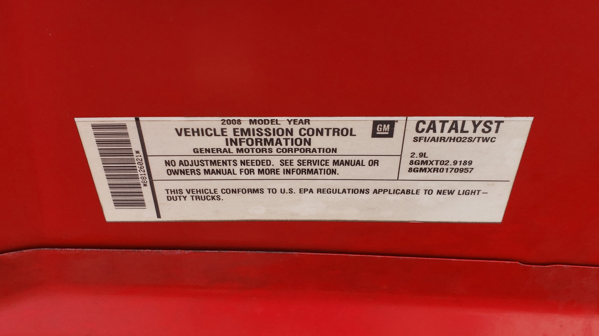 Used 2008 Chevrolet COLORADO LS 2WD / REG CAB / 2.9L 4-CYL / 4-SPD AUTO / NEW CARPET for sale Sold at Formula Imports in Charlotte NC 28227 17