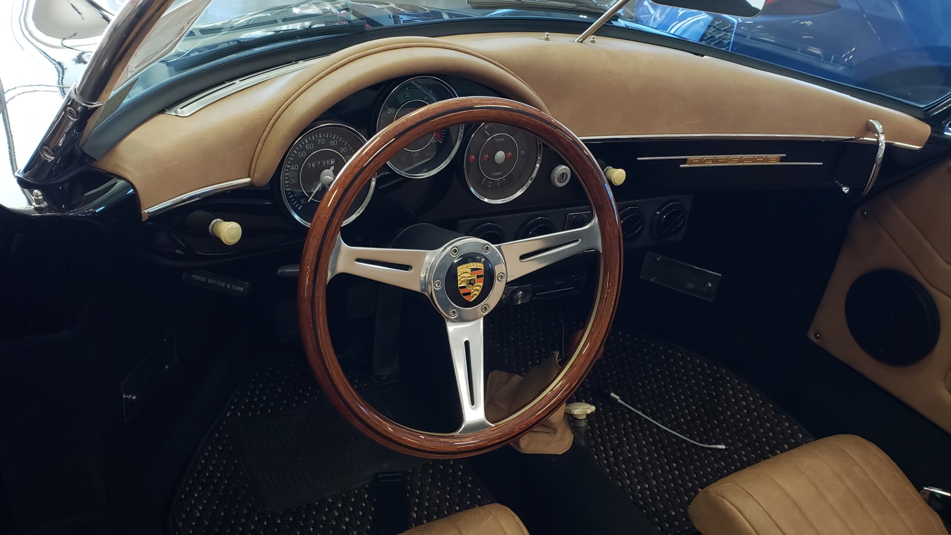 Used 1959 Porsche 356 SPEEDSTER / 4-CYL ENG / 4-SPD MANUAL / CHROME WHEELS for sale Sold at Formula Imports in Charlotte NC 28227 18