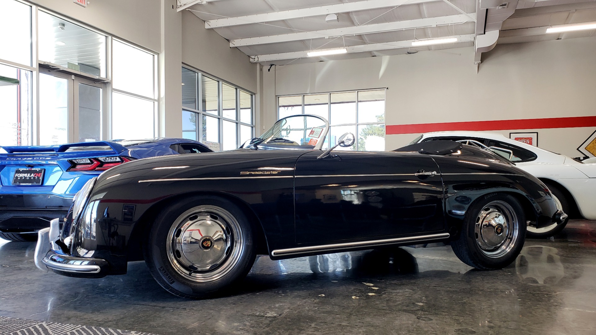 Used 1959 Porsche 356 SPEEDSTER / 4-CYL ENG / 4-SPD MANUAL / CHROME WHEELS for sale Sold at Formula Imports in Charlotte NC 28227 2