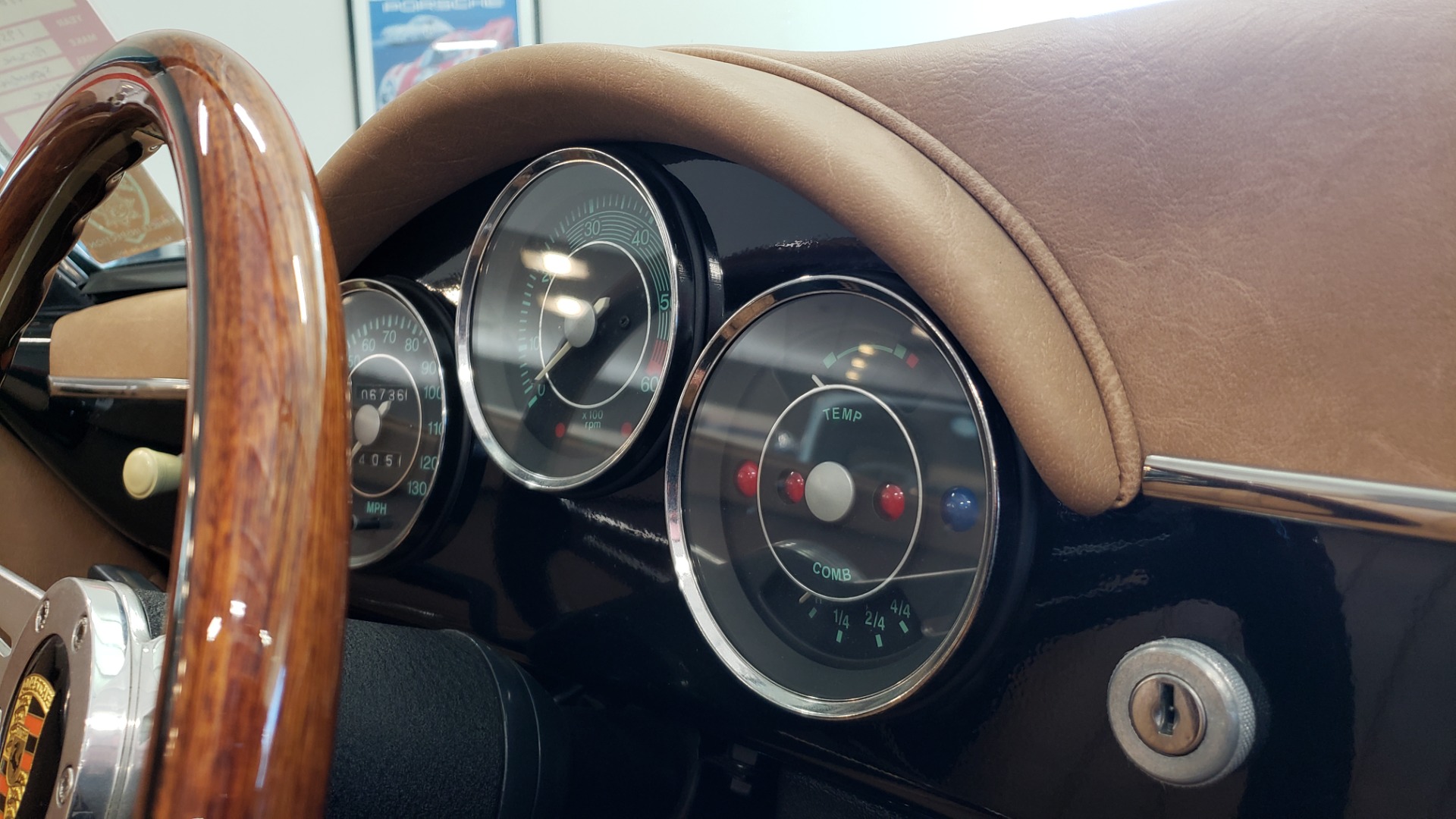 Used 1959 Porsche 356 SPEEDSTER / 4-CYL ENG / 4-SPD MANUAL / CHROME WHEELS for sale Sold at Formula Imports in Charlotte NC 28227 34