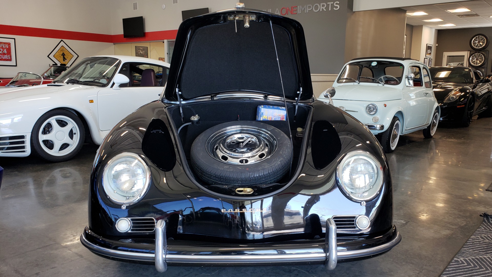 Used 1959 Porsche 356 SPEEDSTER / 4-CYL ENG / 4-SPD MANUAL / CHROME WHEELS for sale Sold at Formula Imports in Charlotte NC 28227 38