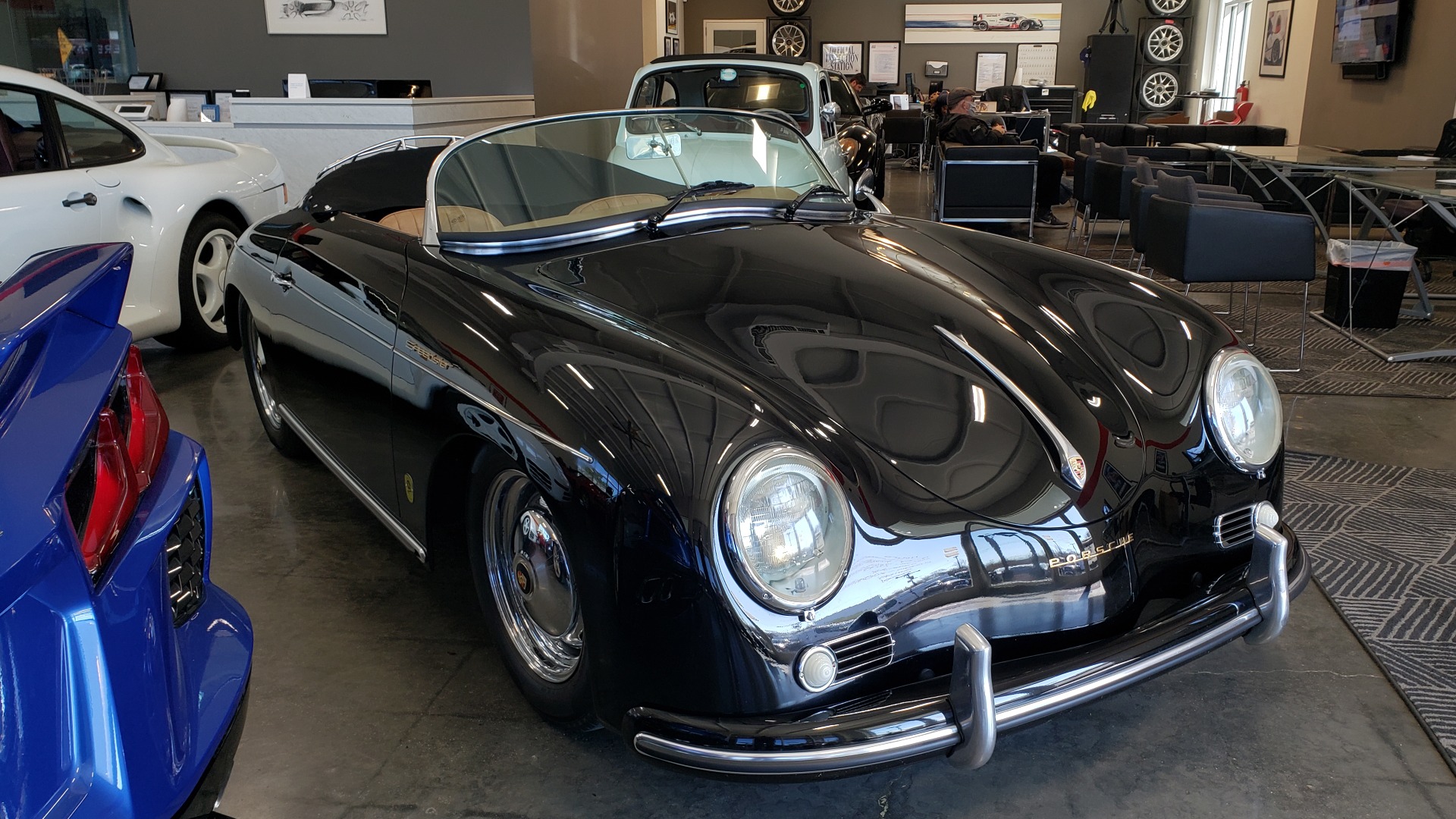 Used 1959 Porsche 356 SPEEDSTER / 4-CYL ENG / 4-SPD MANUAL / CHROME WHEELS for sale Sold at Formula Imports in Charlotte NC 28227 6
