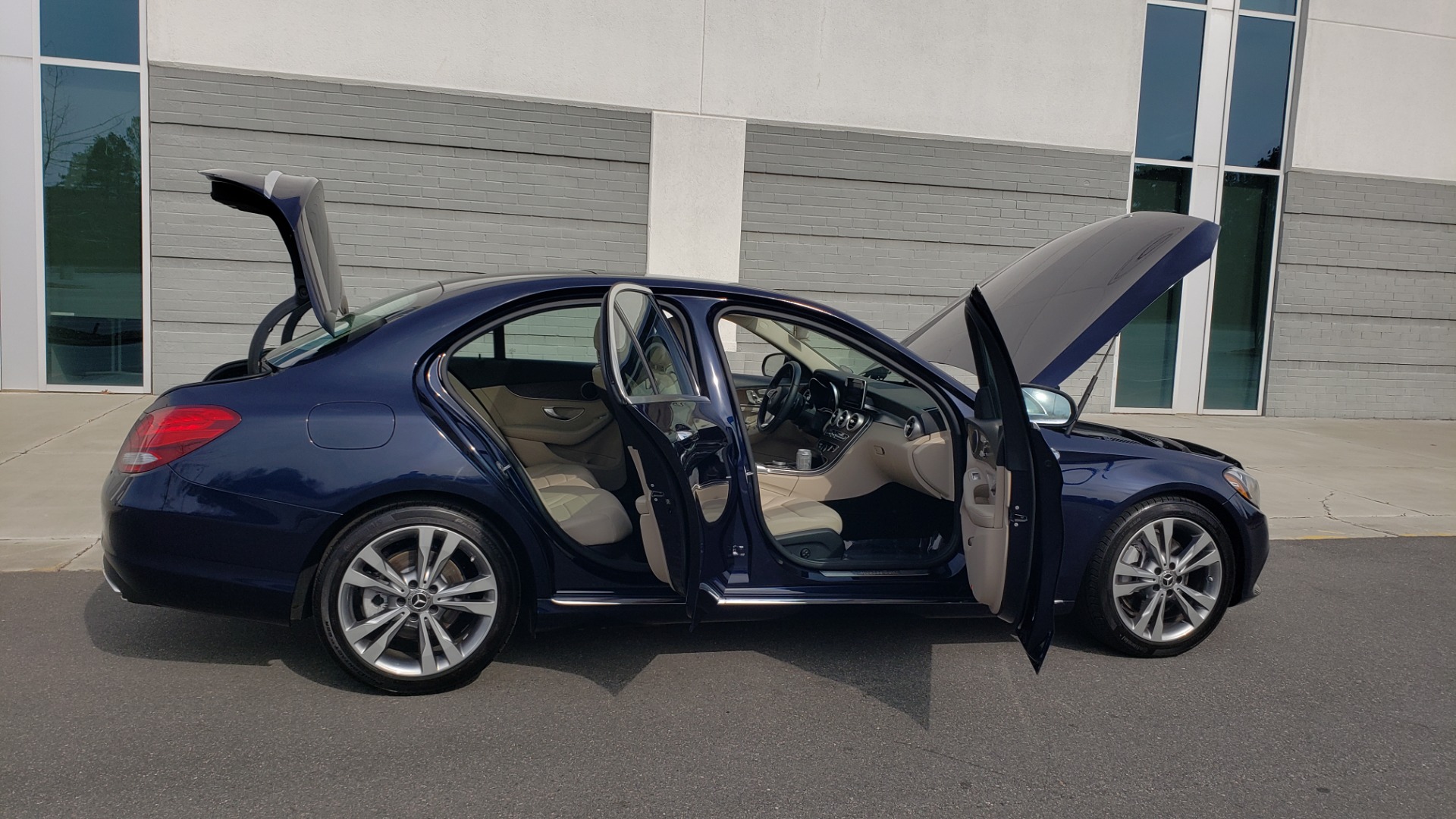 Used 2018 Mercedes-Benz C-CLASS C 300 PREMIUM / PANO-ROOF / HTD STST / APPL CARPLAY / REARVIEW for sale Sold at Formula Imports in Charlotte NC 28227 11