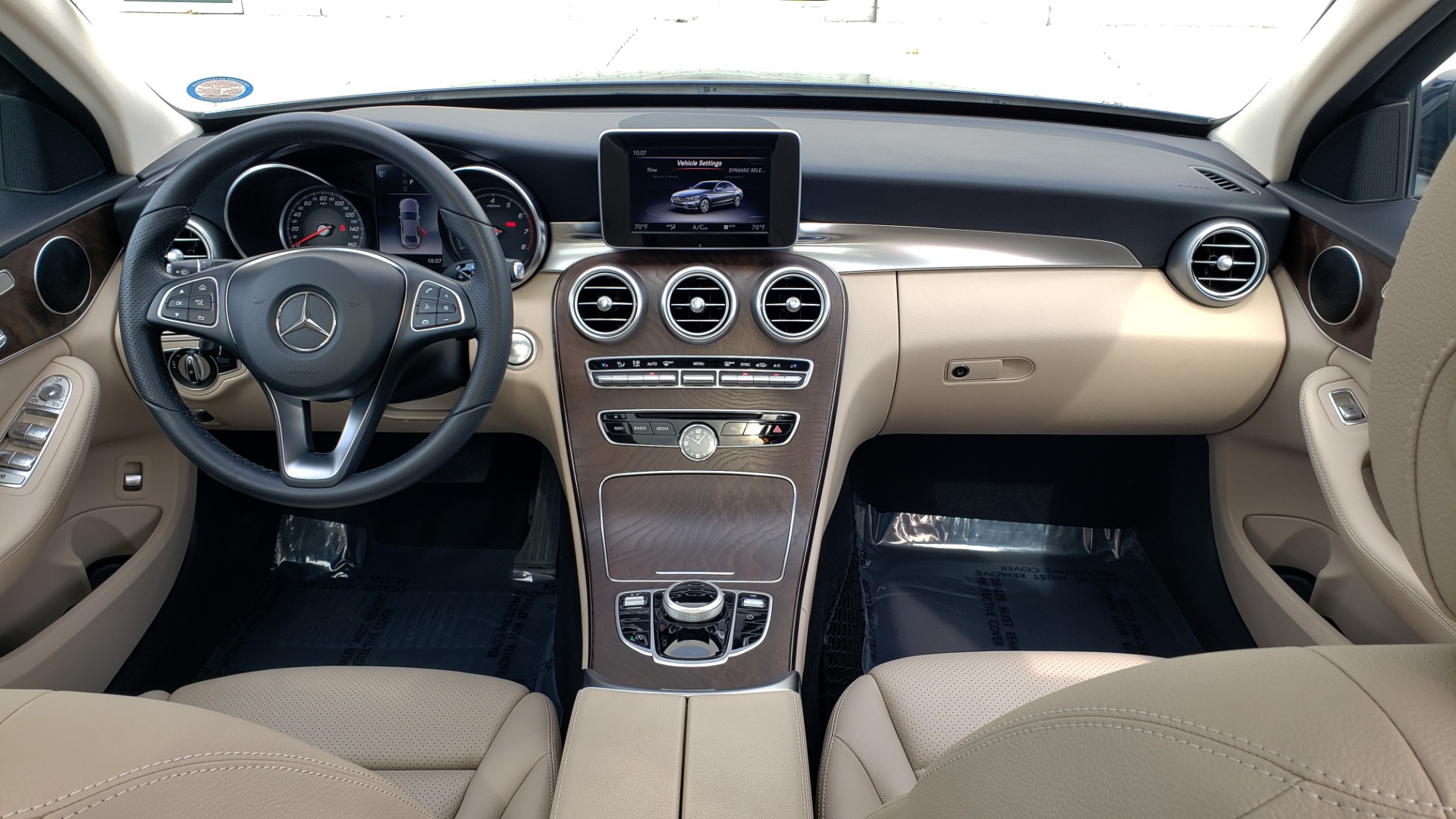 Used 2018 Mercedes-Benz C-CLASS C 300 PREMIUM / PANO-ROOF / HTD STST / APPL CARPLAY / REARVIEW for sale Sold at Formula Imports in Charlotte NC 28227 72