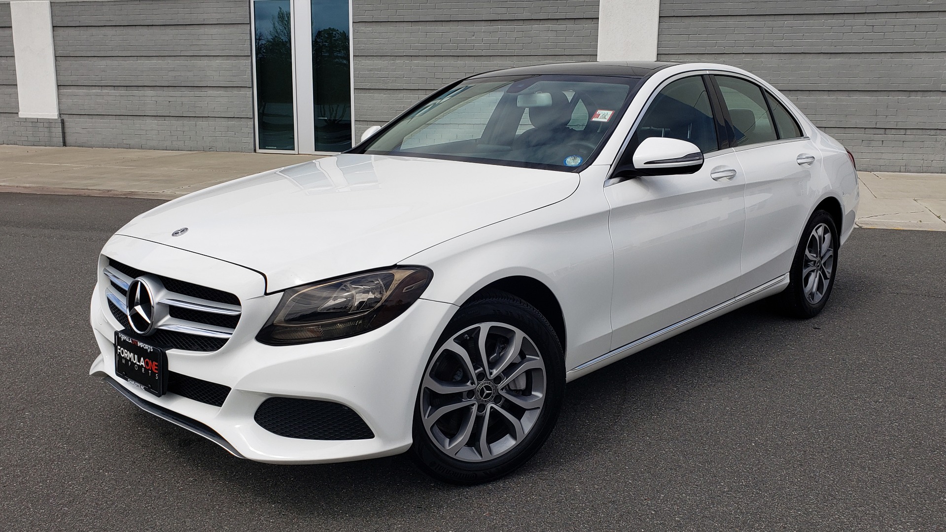 Used 2018 Mercedes-Benz C-CLASS C 300 4MATIC PREMIUM / HTD STS / PANO-ROOF / REARVIEW for sale Sold at Formula Imports in Charlotte NC 28227 1