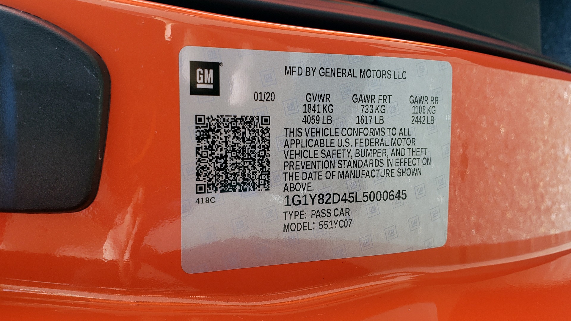Used 2020 Chevrolet CORVETTE C8 STINGRAY 3LT COUPE / NAV / BOSE / CAMERA / LIKE NEW for sale Sold at Formula Imports in Charlotte NC 28227 78