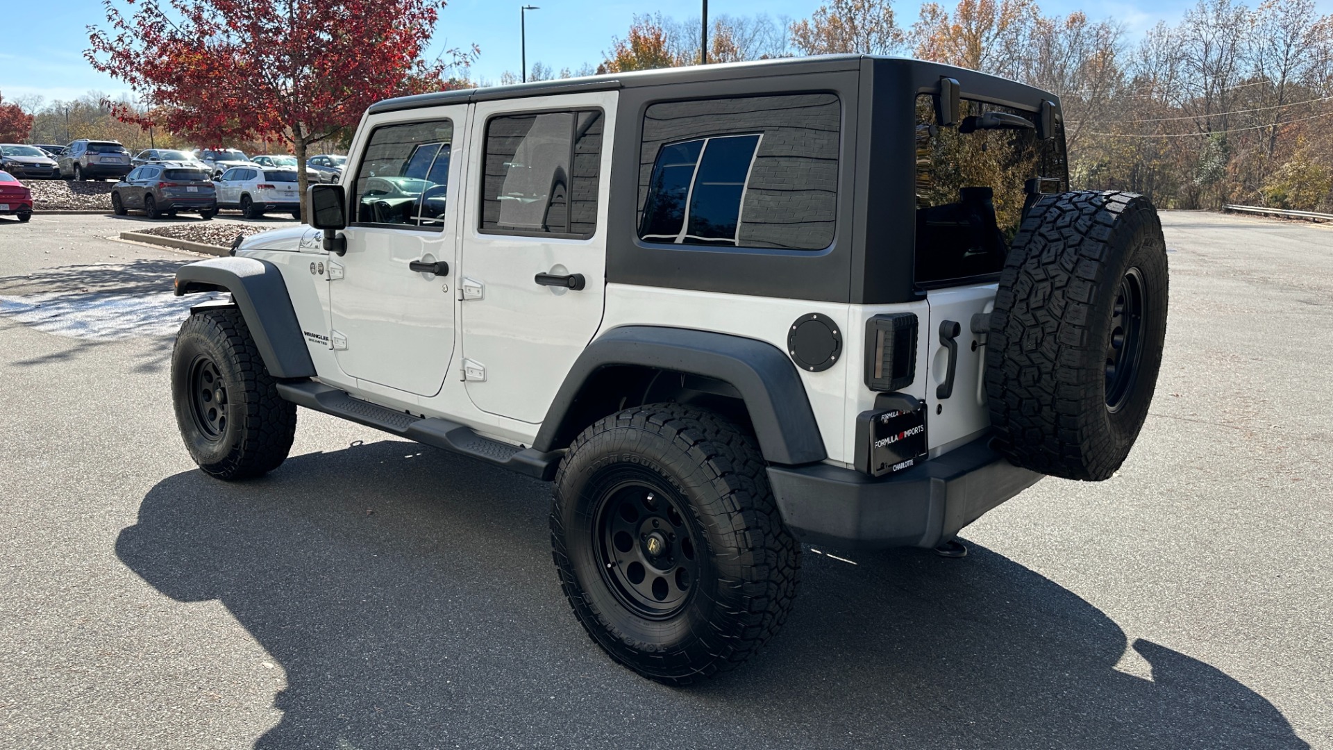 Used 2015 Jeep Wrangler Unlimited Freedom Edition for sale Sold at Formula Imports in Charlotte NC 28227 4