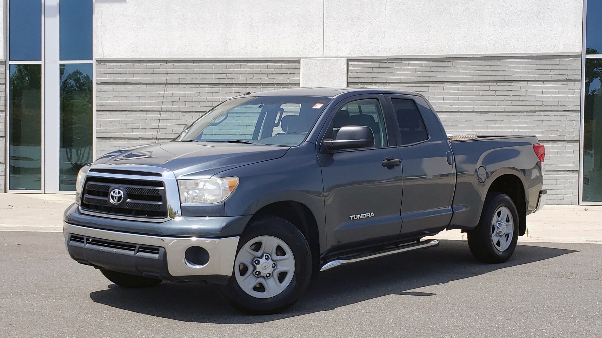Used 2010 Toyota TUNDRA DOUBLECAB 4X4 / 4.6L V8 / 6-SPD AUTO / TOW PKG / 18IN WHEELS for sale Sold at Formula Imports in Charlotte NC 28227 1