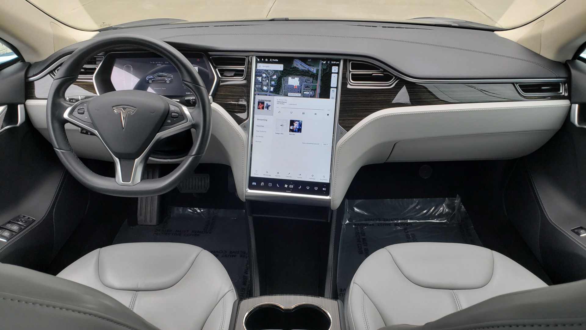 Used 2014 Tesla MODEL S 60 kWh BATTERY / TECH / NAV / SUBZERO / SUNROOF / REARVIEW for sale Sold at Formula Imports in Charlotte NC 28227 63