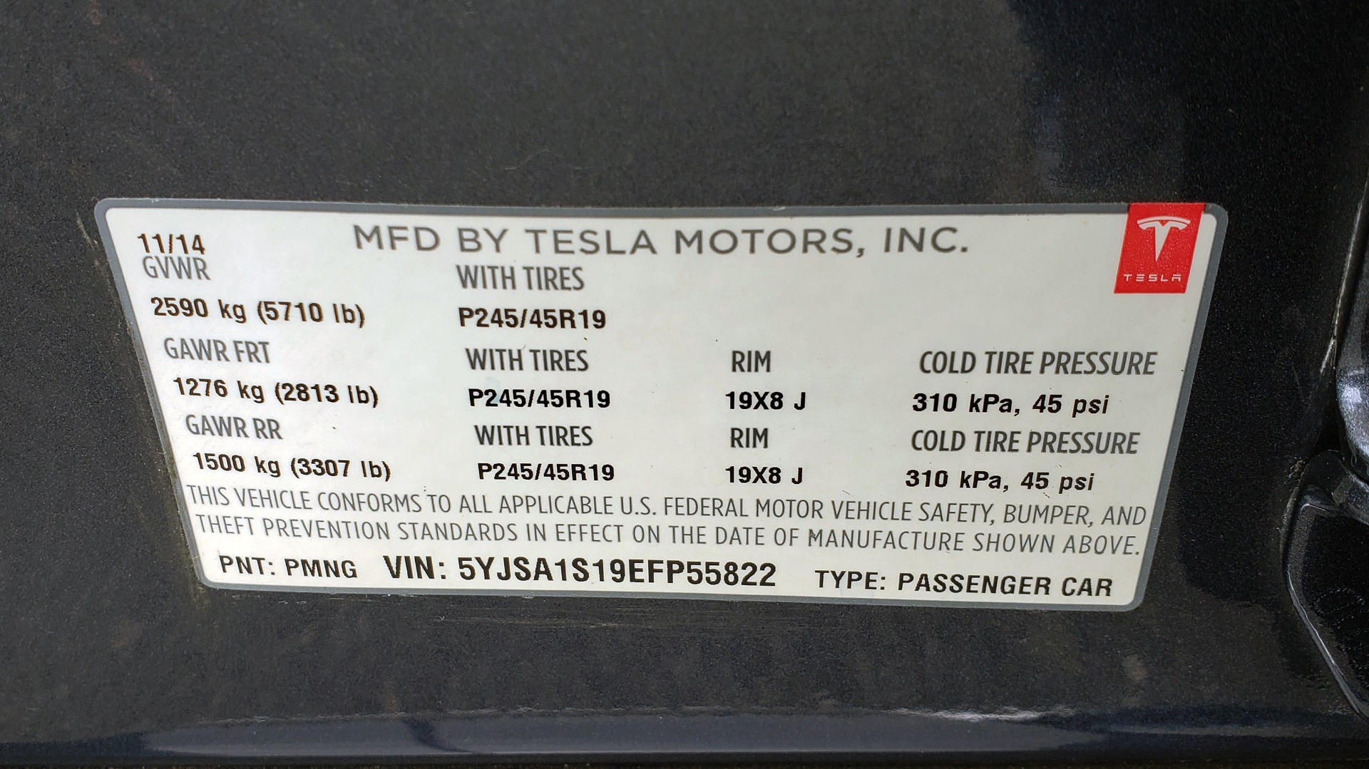 Used 2014 Tesla MODEL S 60 kWh BATTERY / TECH / NAV / SUBZERO / SUNROOF / REARVIEW for sale Sold at Formula Imports in Charlotte NC 28227 73