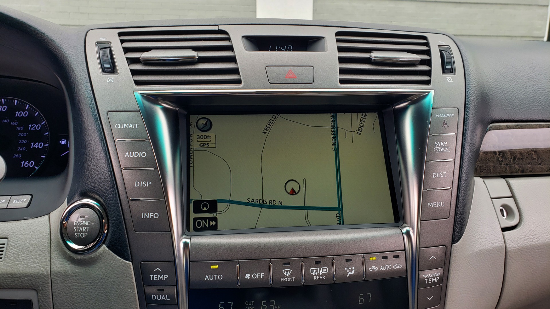 Used 2008 Lexus LS 460 LWB LUXURY SEDAN / MARK LEVINSON / INT PARK ASST / REARVIEW for sale Sold at Formula Imports in Charlotte NC 28227 44