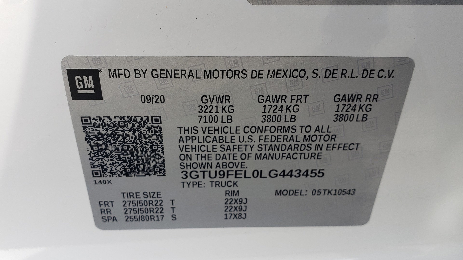 Used 2020 GMC SIERRA 1500 DENALI 4X4 CREWCAB 6.2L V8 / TECH / NAV / SUNROOF / DRVR ALERT II for sale Sold at Formula Imports in Charlotte NC 28227 99