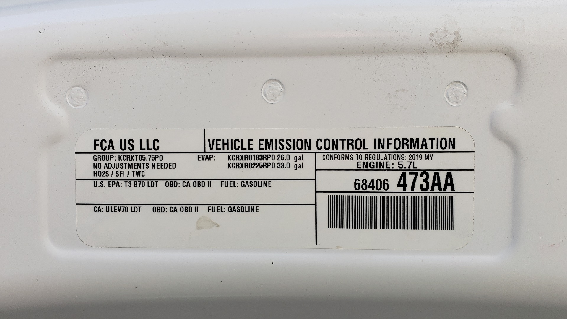Used 2019 Ram 1500 REBEL CREWCAB 4X4 / 5.7L V8 HEMI / 8-SPD AUTO / REARVIEW for sale Sold at Formula Imports in Charlotte NC 28227 16