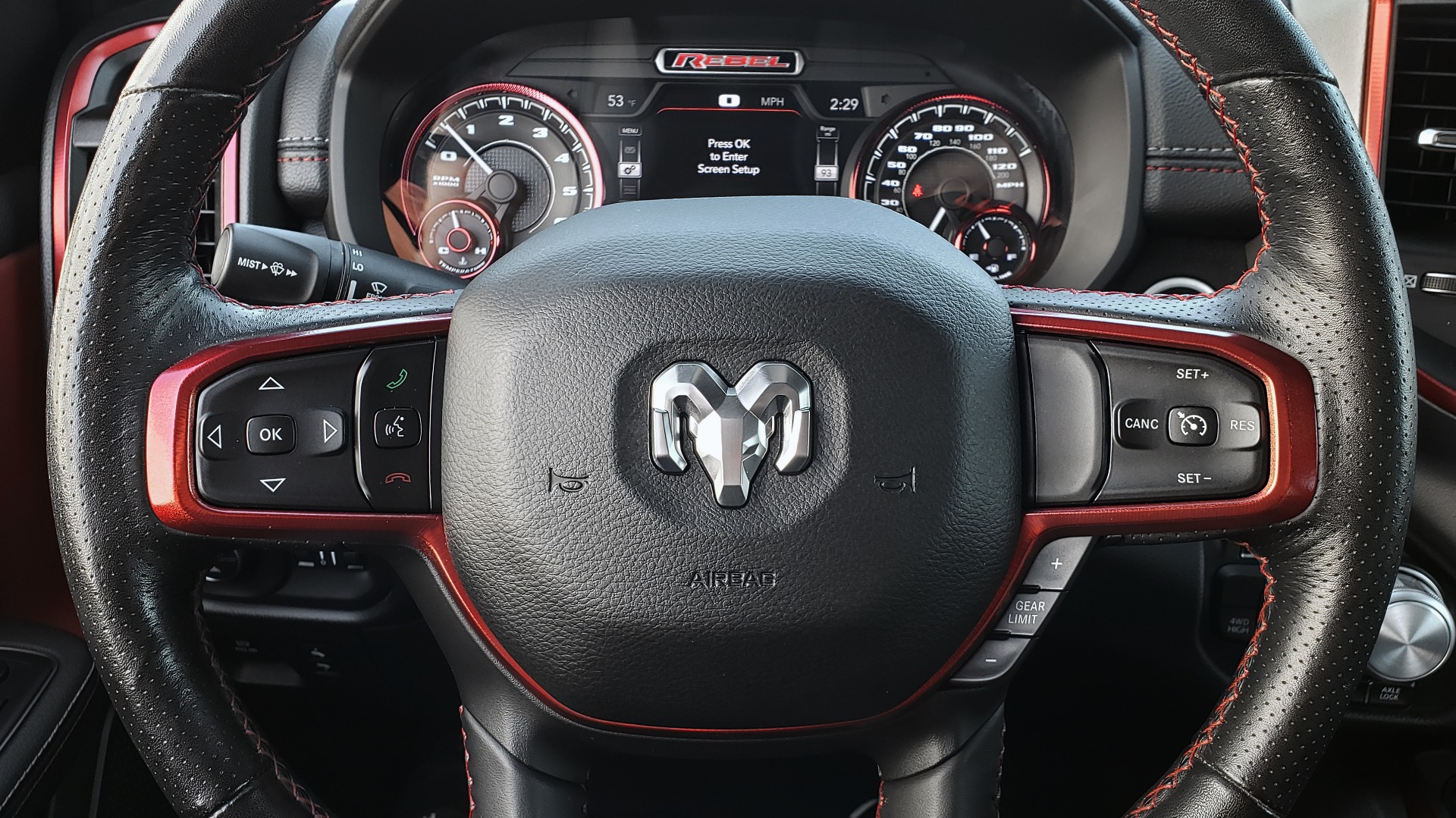 Used 2019 Ram 1500 REBEL CREWCAB 4X4 / 5.7L V8 HEMI / 8-SPD AUTO / REARVIEW for sale Sold at Formula Imports in Charlotte NC 28227 40