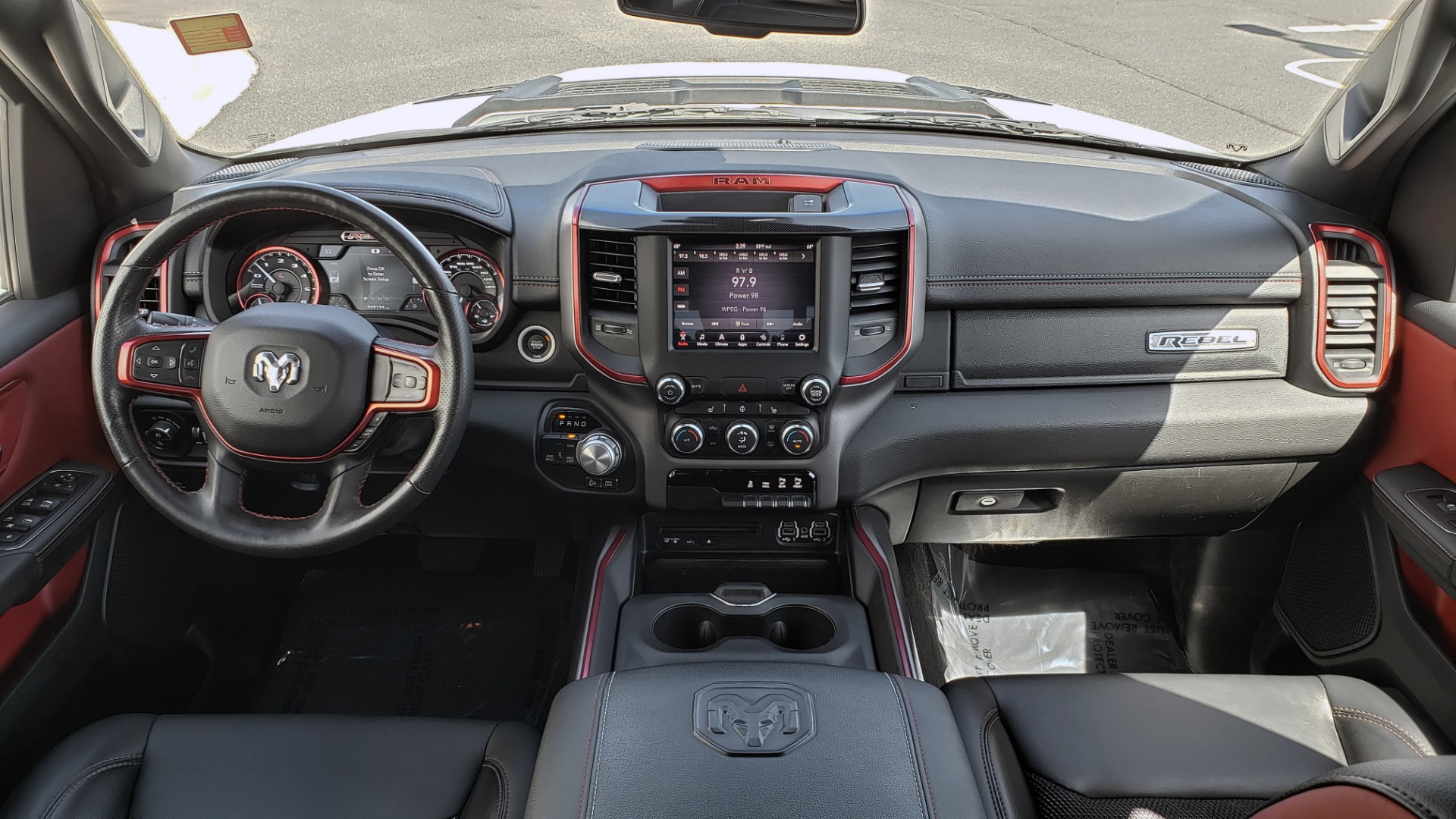 Used 2019 Ram 1500 REBEL CREWCAB 4X4 / 5.7L V8 HEMI / 8-SPD AUTO / REARVIEW for sale Sold at Formula Imports in Charlotte NC 28227 83