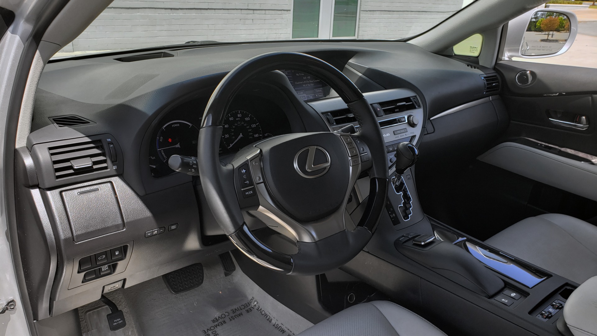 Used 2015 Lexus RX 450H AWD / PREM PKG / NAV / PARK ASST / HUD / BLIND SPOT MONITOR for sale Sold at Formula Imports in Charlotte NC 28227 38