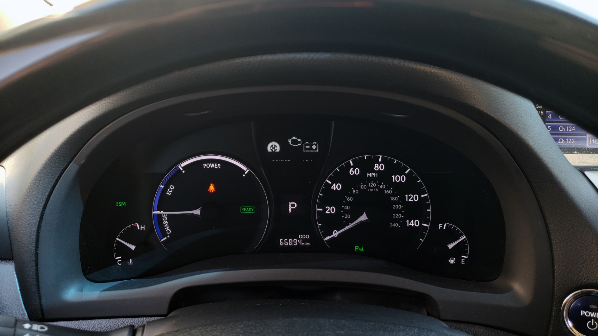 Used 2015 Lexus RX 450H AWD / PREM PKG / NAV / PARK ASST / HUD / BLIND SPOT MONITOR for sale Sold at Formula Imports in Charlotte NC 28227 44