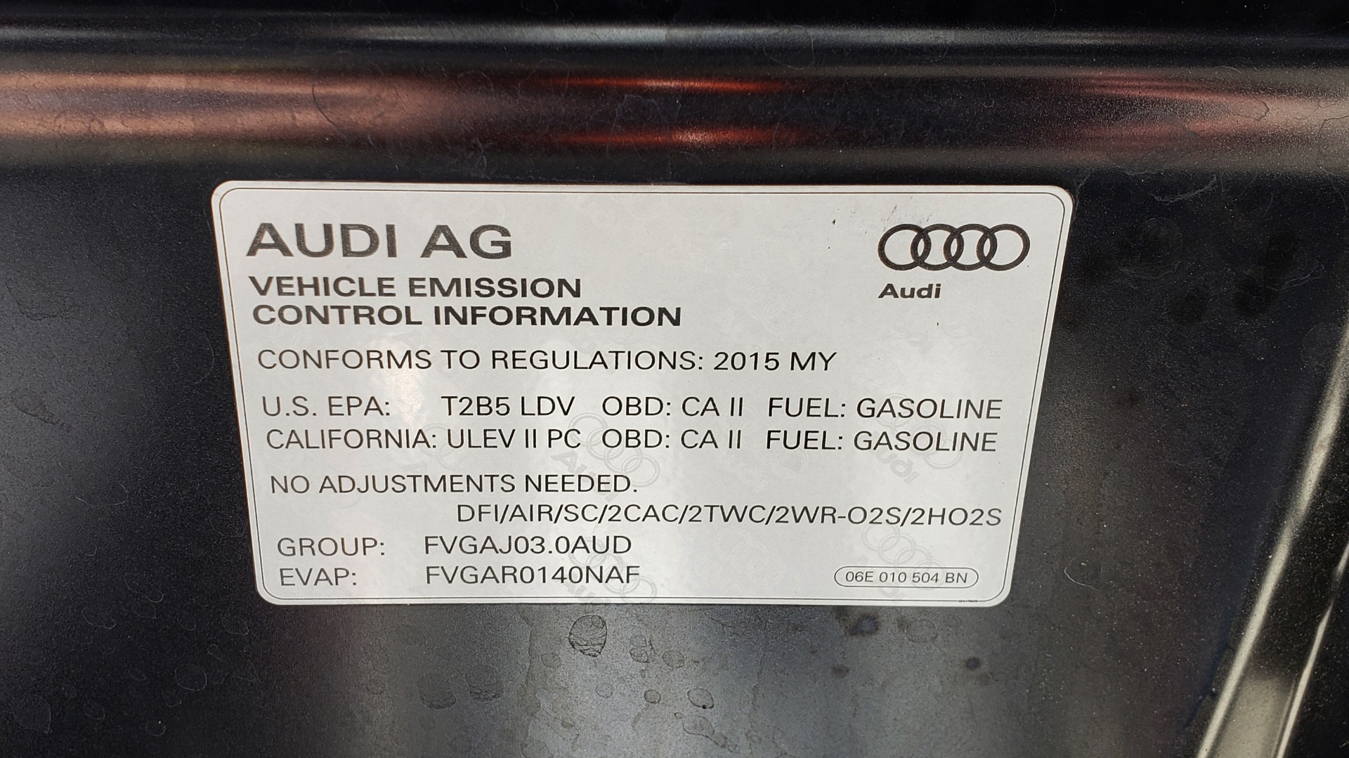 Used 2015 Audi A6 3.0T PRESTIGE / BLACK OPTIC / CLD WTHR / BOSE / HUD / SUNROOF for sale Sold at Formula Imports in Charlotte NC 28227 16