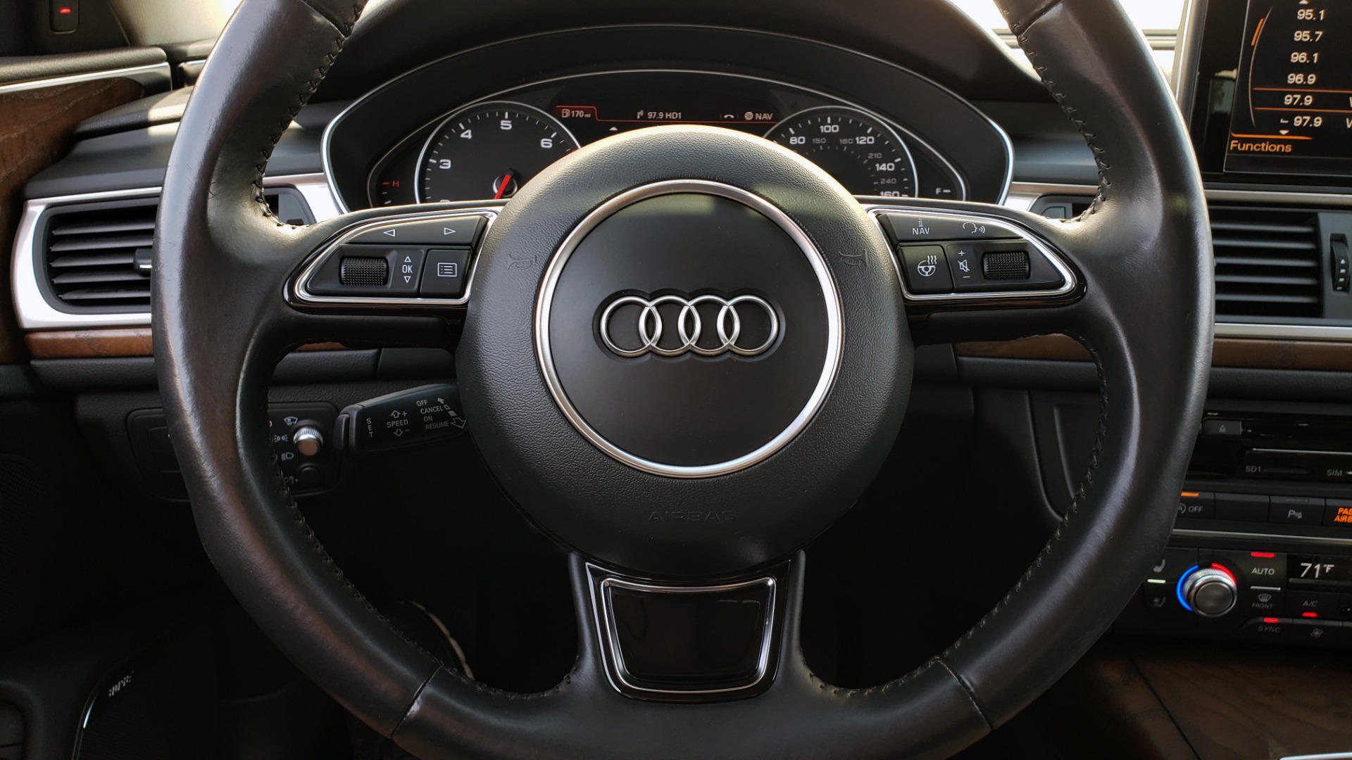 Used 2015 Audi A6 3.0T PRESTIGE / BLACK OPTIC / CLD WTHR / BOSE / HUD / SUNROOF for sale Sold at Formula Imports in Charlotte NC 28227 41
