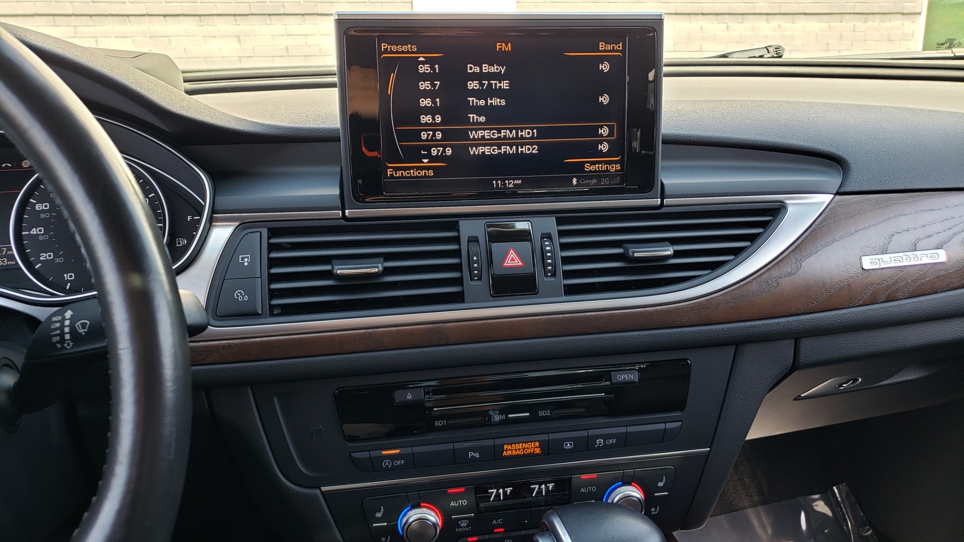 Used 2015 Audi A6 3.0T PRESTIGE / BLACK OPTIC / CLD WTHR / BOSE / HUD / SUNROOF for sale Sold at Formula Imports in Charlotte NC 28227 47
