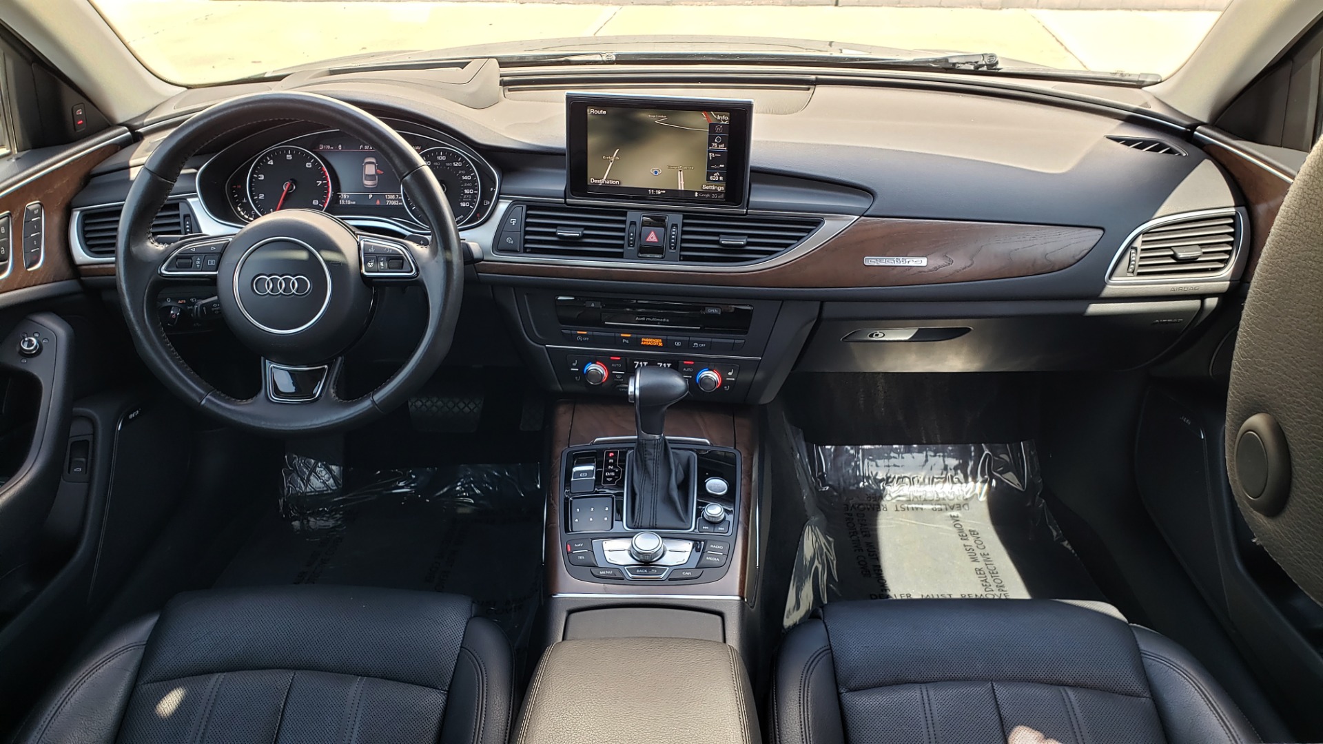 Used 2015 Audi A6 3.0T PRESTIGE / BLACK OPTIC / CLD WTHR / BOSE / HUD / SUNROOF for sale Sold at Formula Imports in Charlotte NC 28227 81