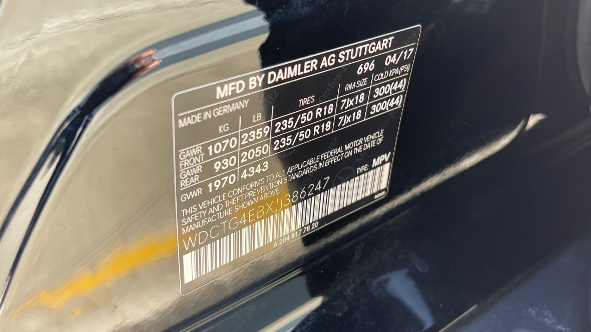 Used 2018 Mercedes-Benz GLA 250 SUV / GARMIN MAP PILOT / 18IN WHEELS / REARVIEW for sale Sold at Formula Imports in Charlotte NC 28227 68