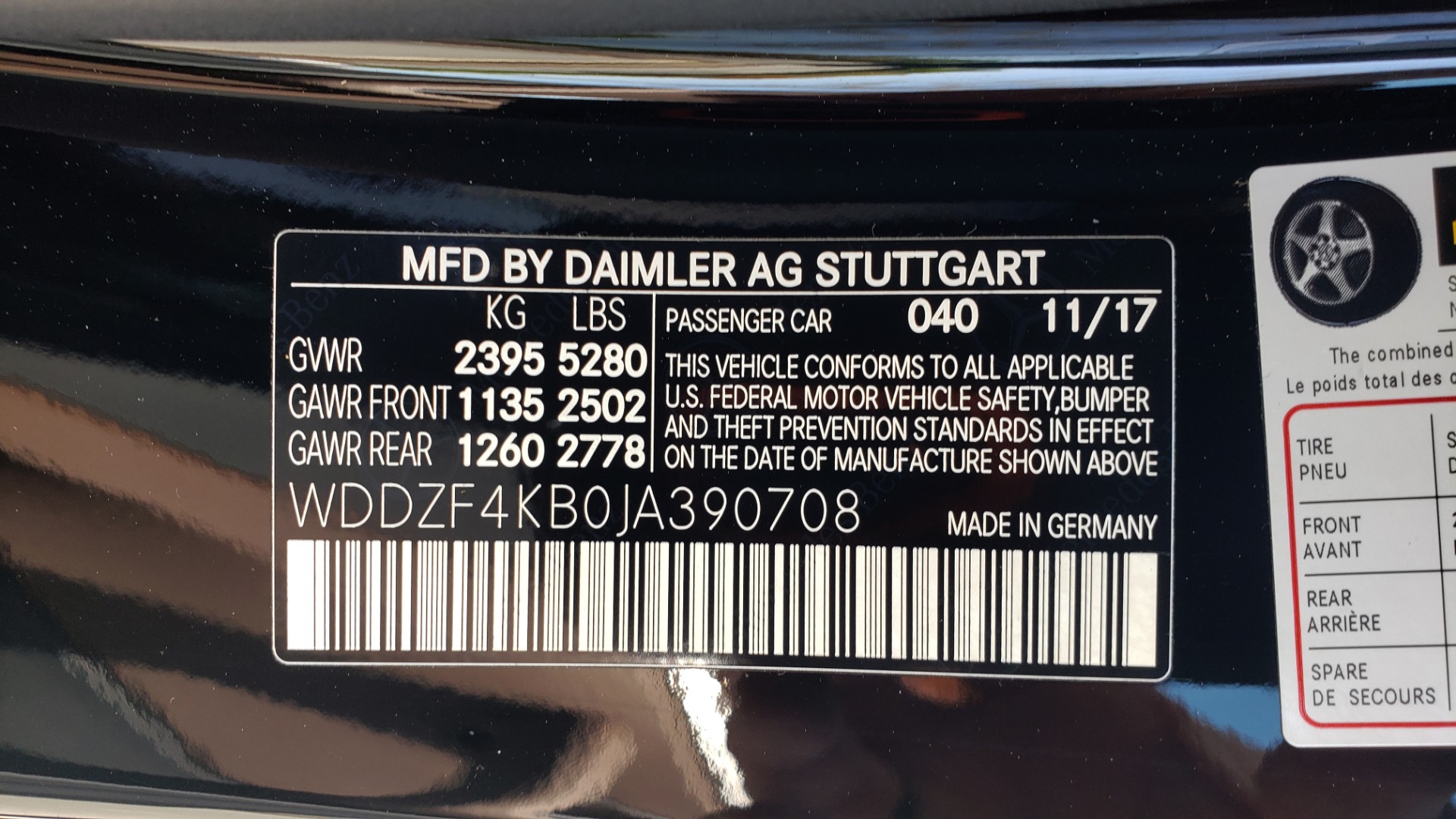 Used 2018 Mercedes-Benz E-CLASS E 300 4MATIC PREMIUM / NAV / BURMESTER SND / BSM / REARVIEW for sale Sold at Formula Imports in Charlotte NC 28227 83