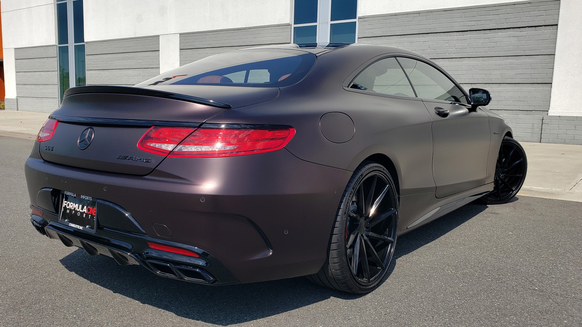 Used 2017 Mercedes-Benz S-CLASS AMG S 63 / NAV / SUNROOF / CUSTOM WRAP / BLACK VOSSEN WHEELS for sale Sold at Formula Imports in Charlotte NC 28227 2