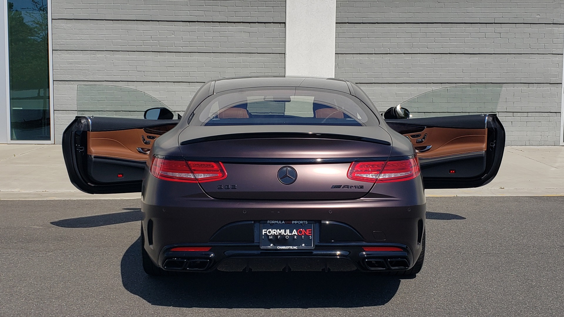 Used 2017 Mercedes-Benz S-CLASS AMG S 63 / NAV / SUNROOF / CUSTOM WRAP / BLACK VOSSEN WHEELS for sale Sold at Formula Imports in Charlotte NC 28227 26